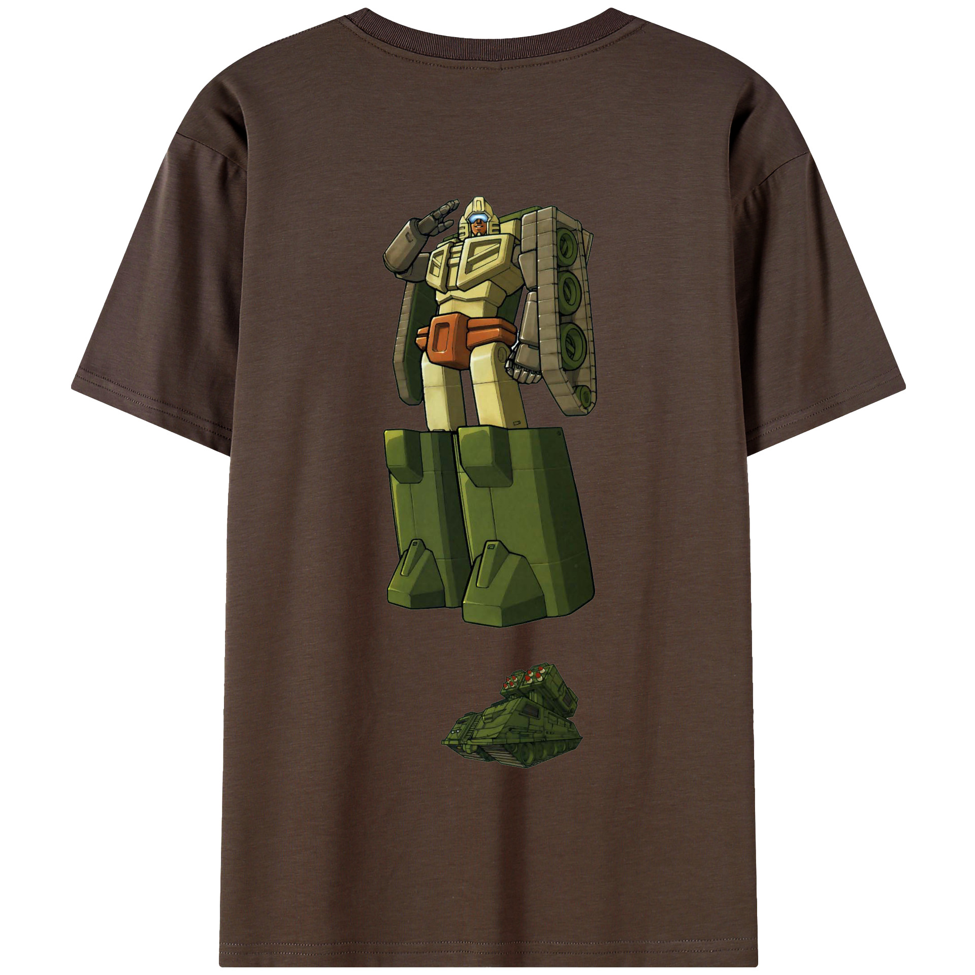 （画像用）  綿100％半袖Tシャツ（背面プリント）