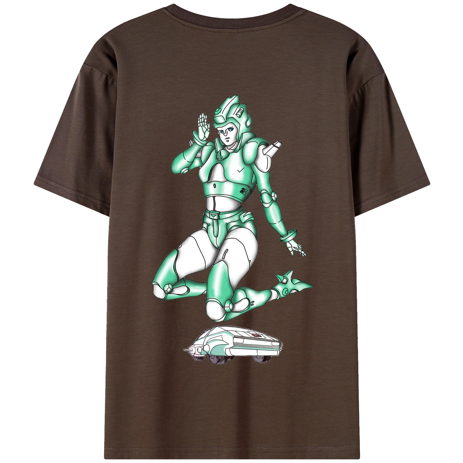 （画像用）  綿100％半袖Tシャツ（背面プリント）