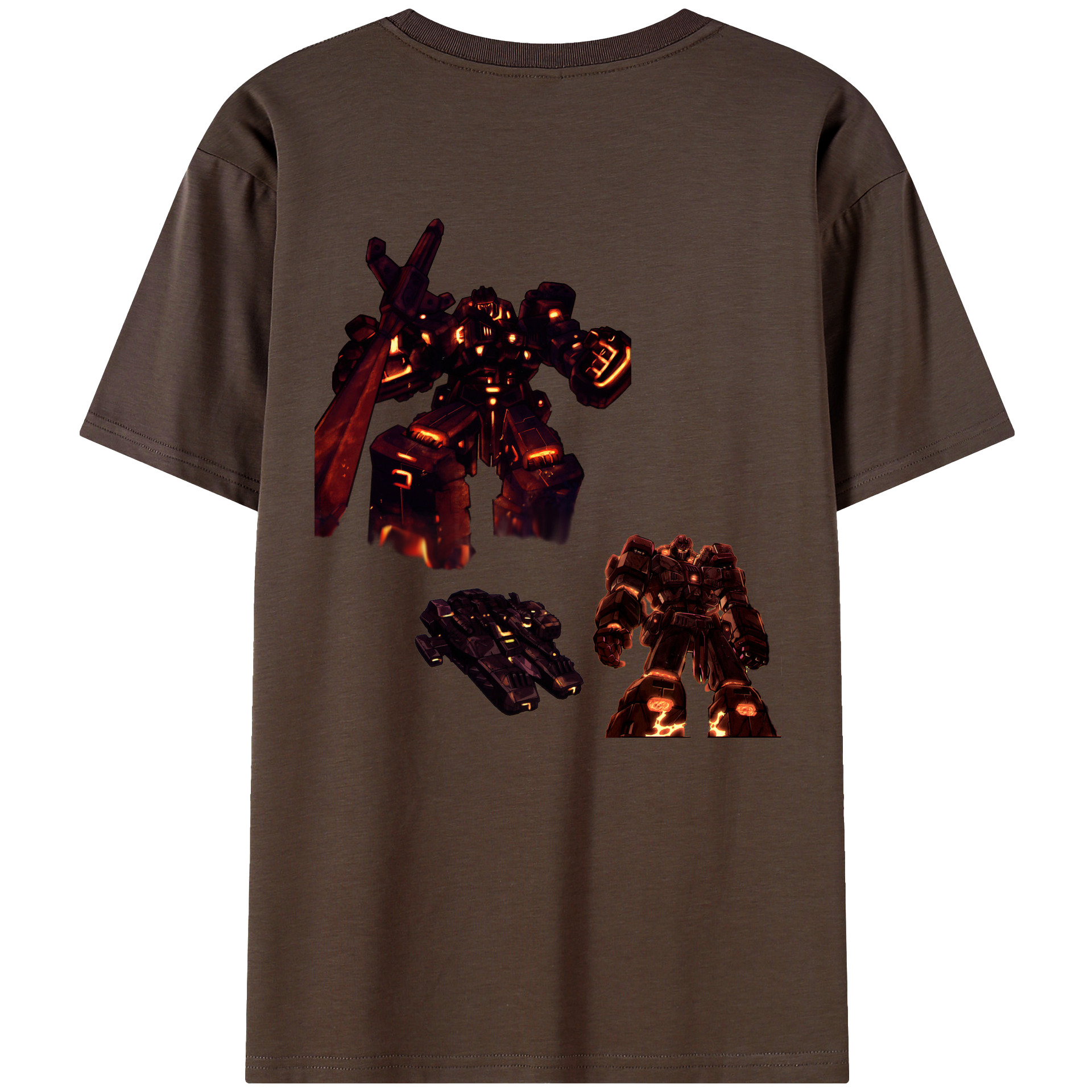 （画像用）  綿100％半袖Tシャツ（背面プリント）