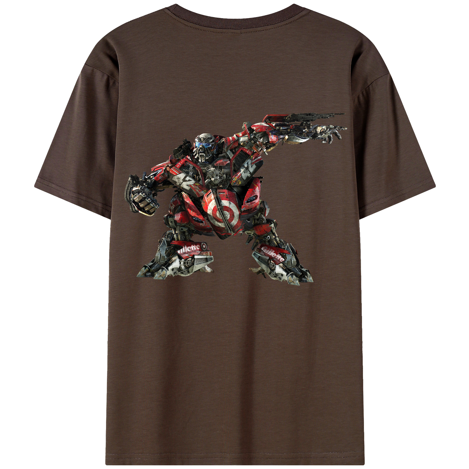 （画像用）  綿100％半袖Tシャツ（背面プリント）
