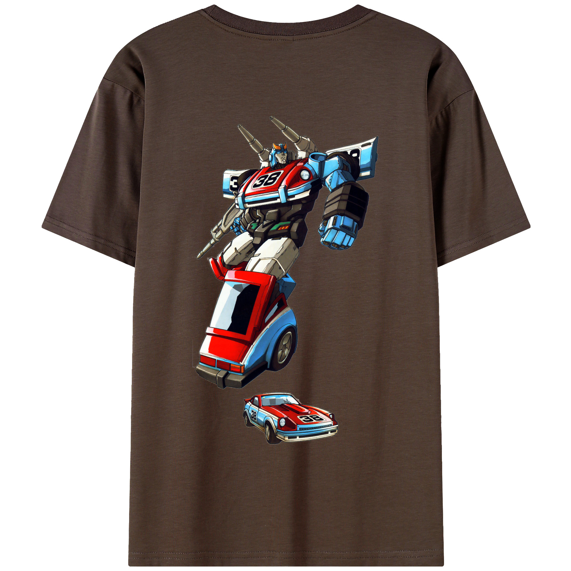 （画像用）  綿100％半袖Tシャツ（背面プリント）
