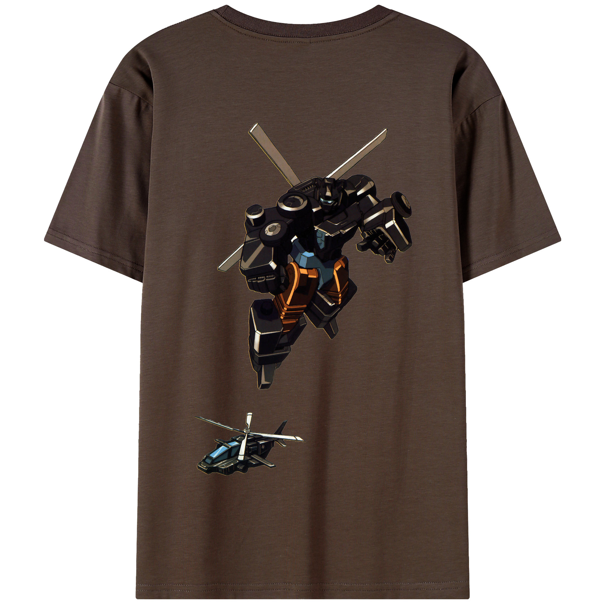 （画像用）  綿100％半袖Tシャツ（背面プリント）