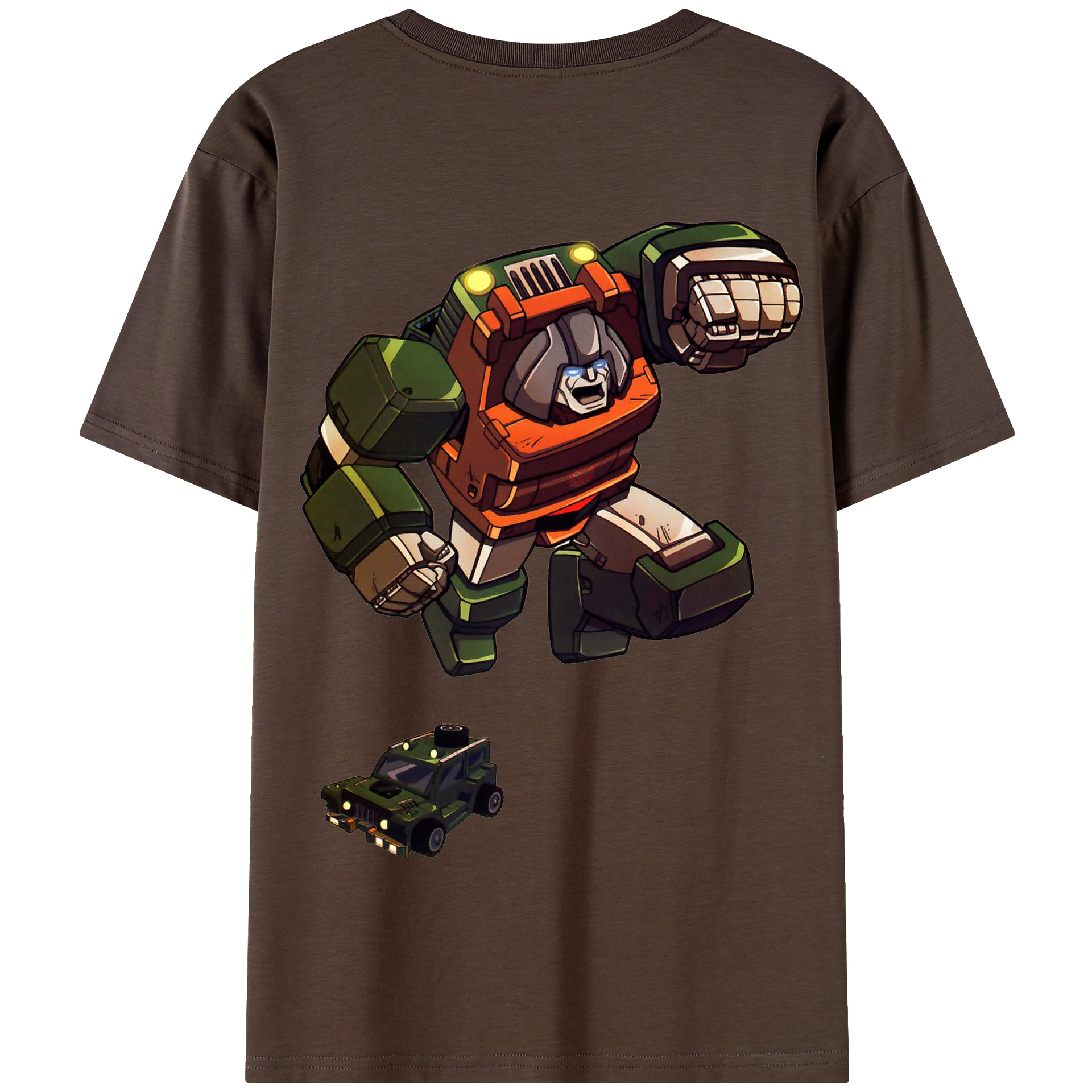 （画像用）  綿100％半袖Tシャツ（背面プリント）
