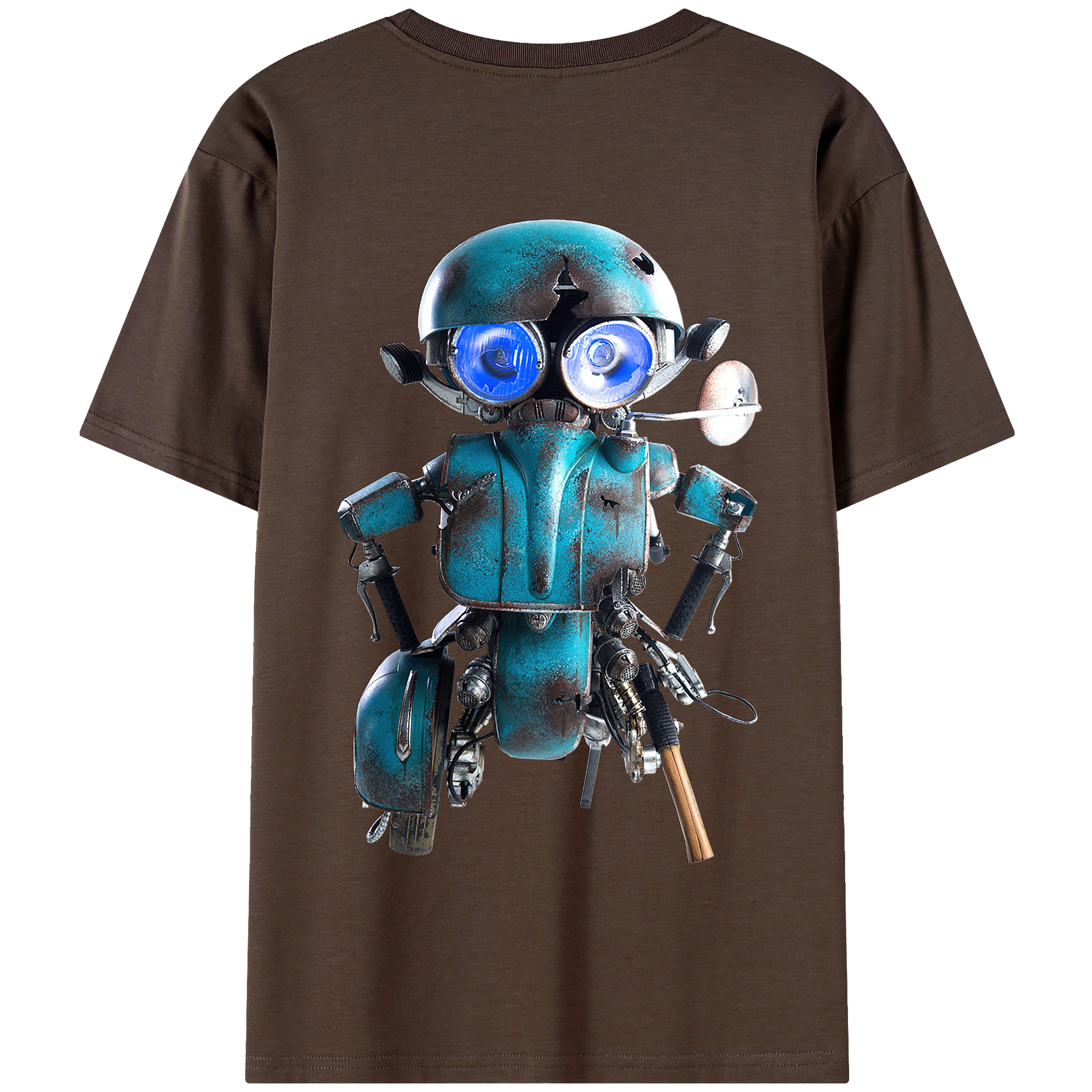 （画像用）  綿100％半袖Tシャツ（背面プリント）