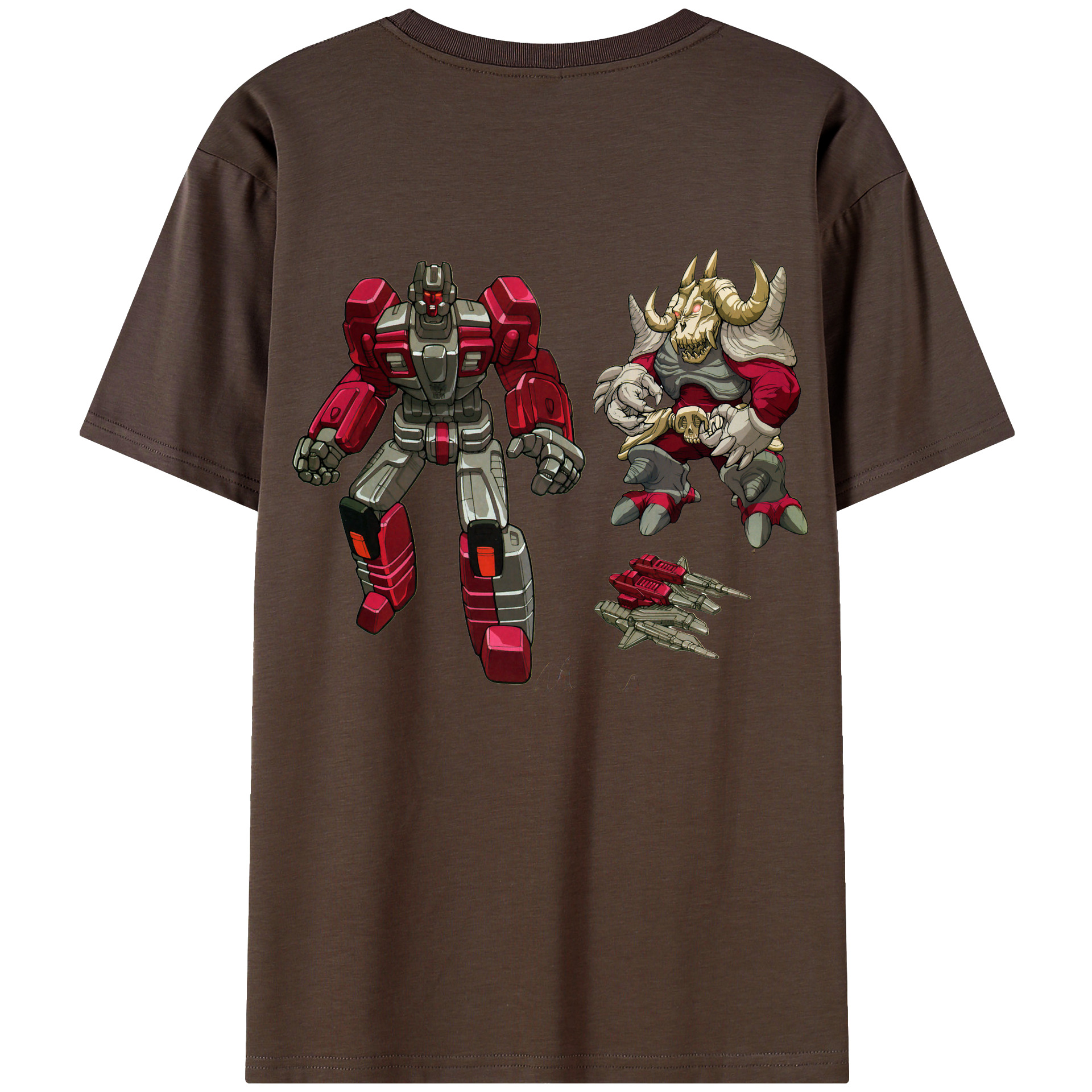 （画像用）  綿100％半袖Tシャツ（背面プリント）
