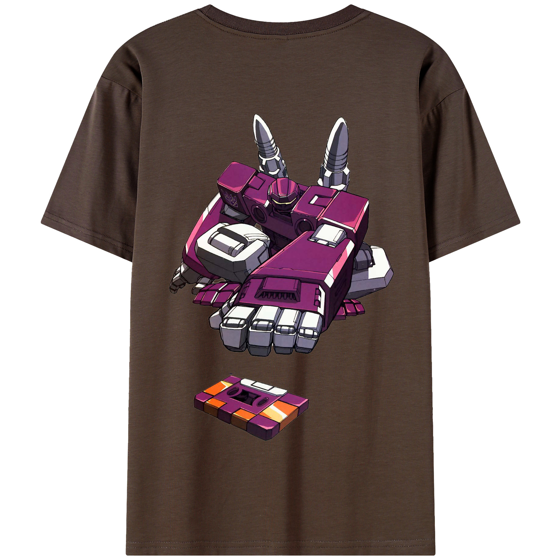 （画像用）  綿100％半袖Tシャツ（背面プリント）
