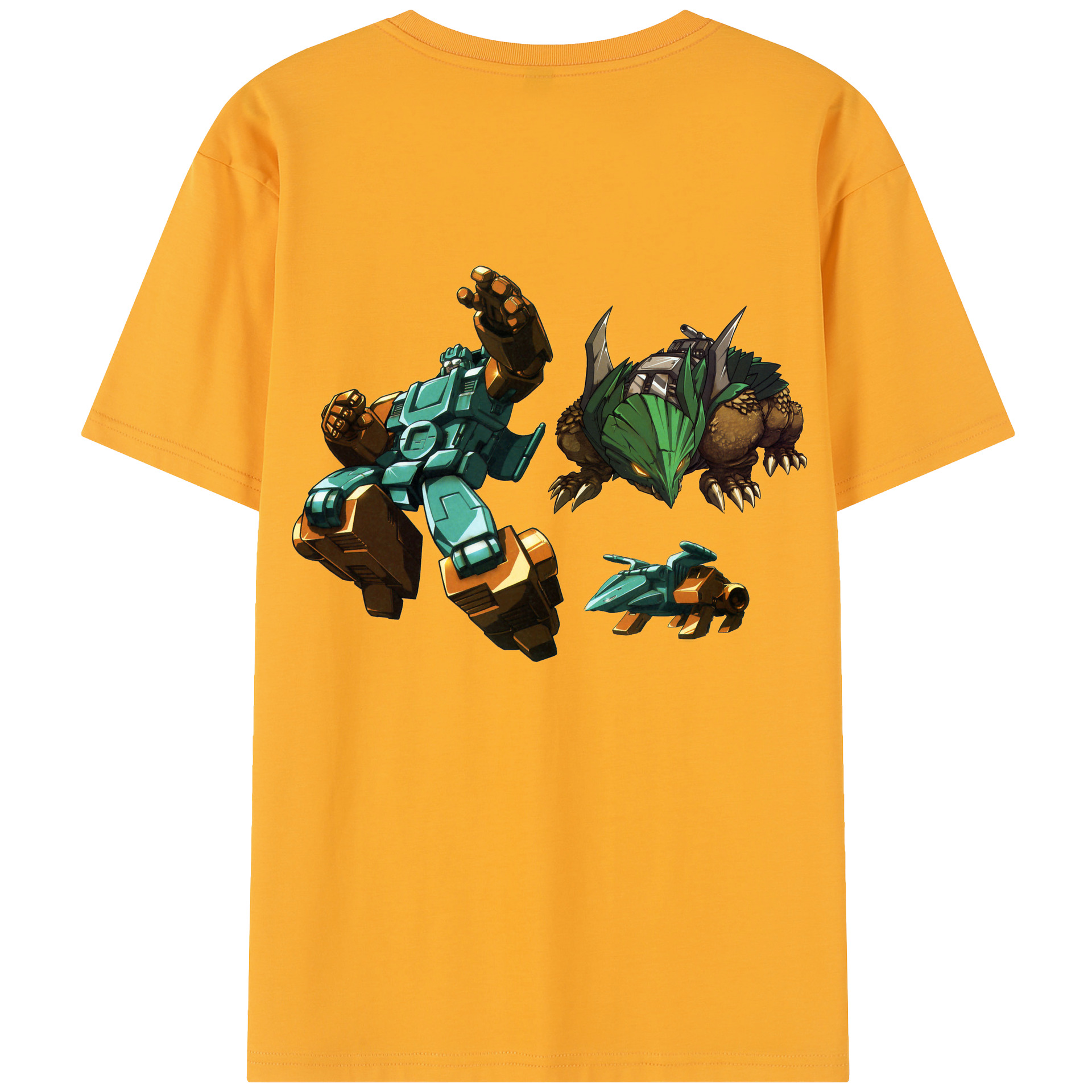 （画像用）  綿100％半袖Tシャツ（背面プリント）