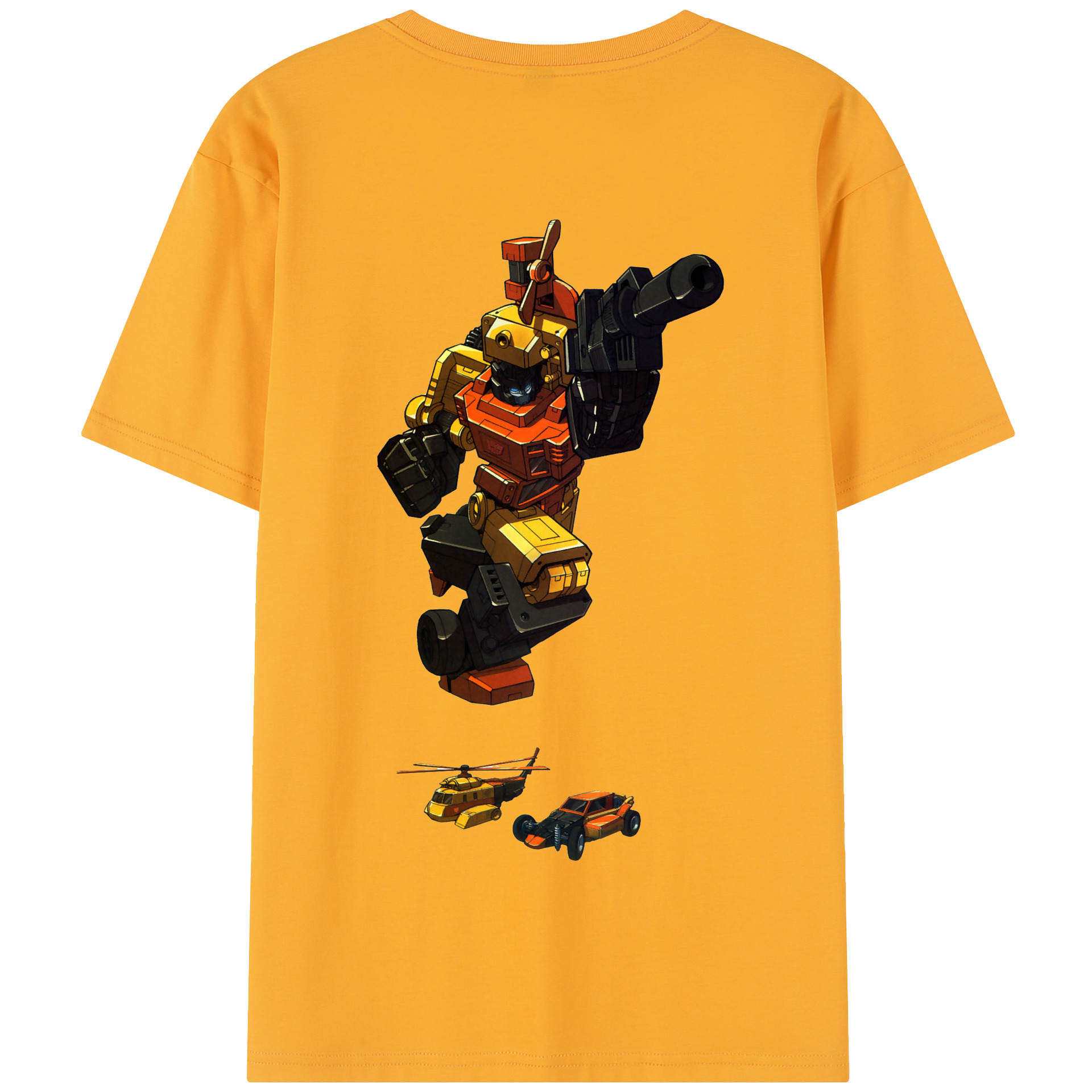（画像用）  綿100％半袖Tシャツ（背面プリント）