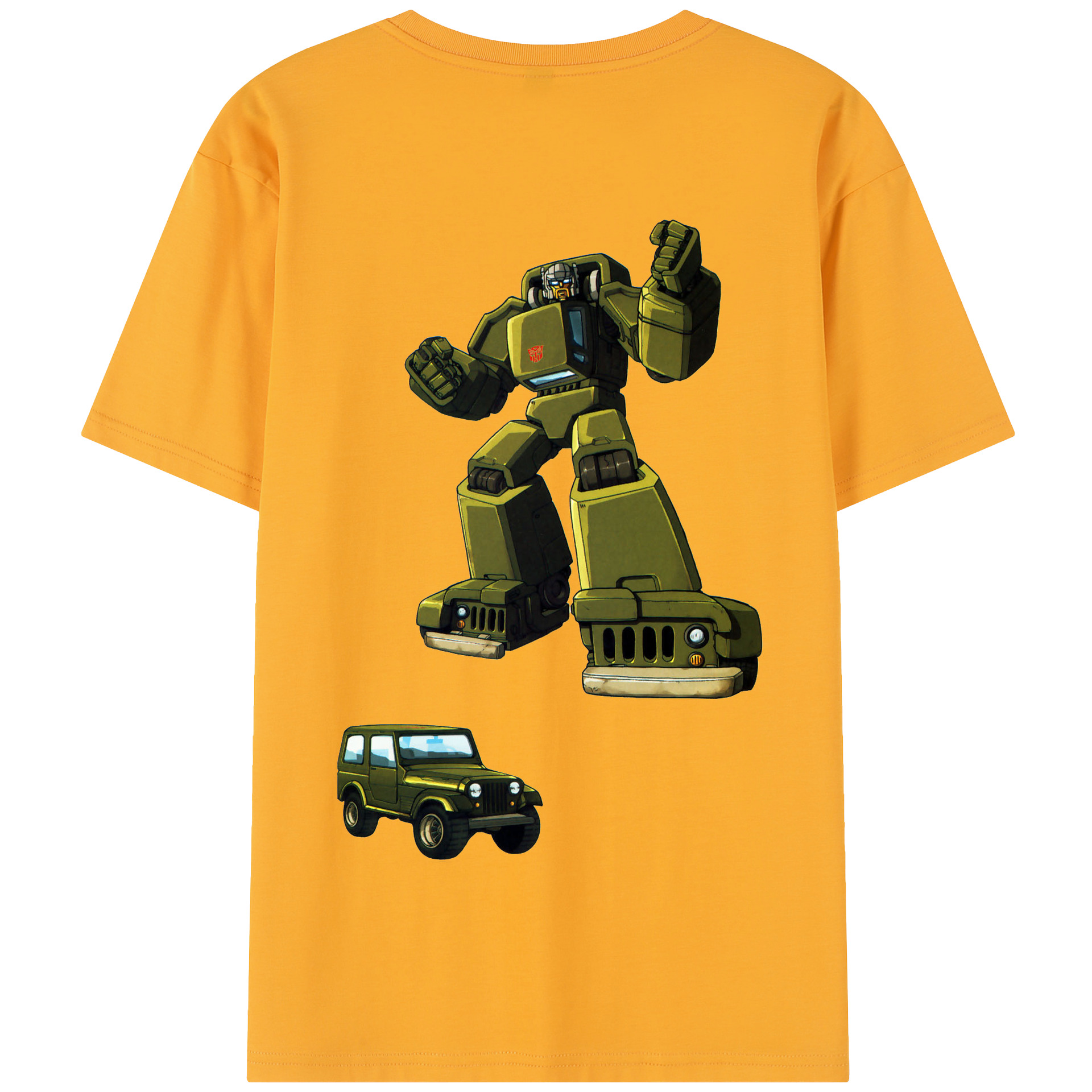 （画像用）  綿100％半袖Tシャツ（背面プリント）