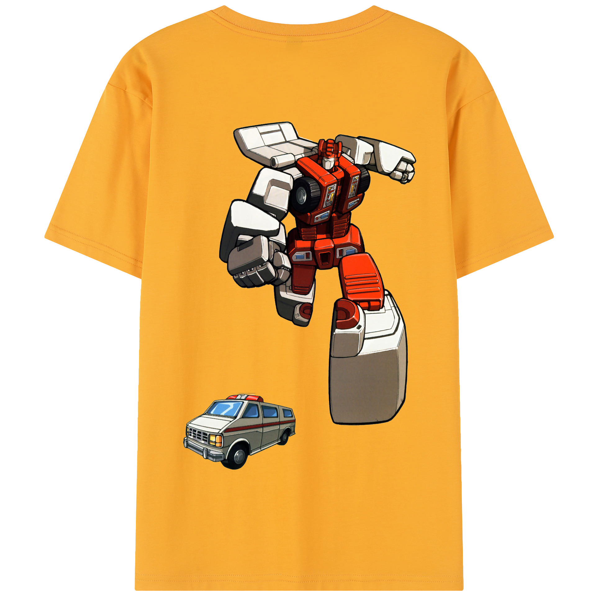 （画像用）  綿100％半袖Tシャツ（背面プリント）