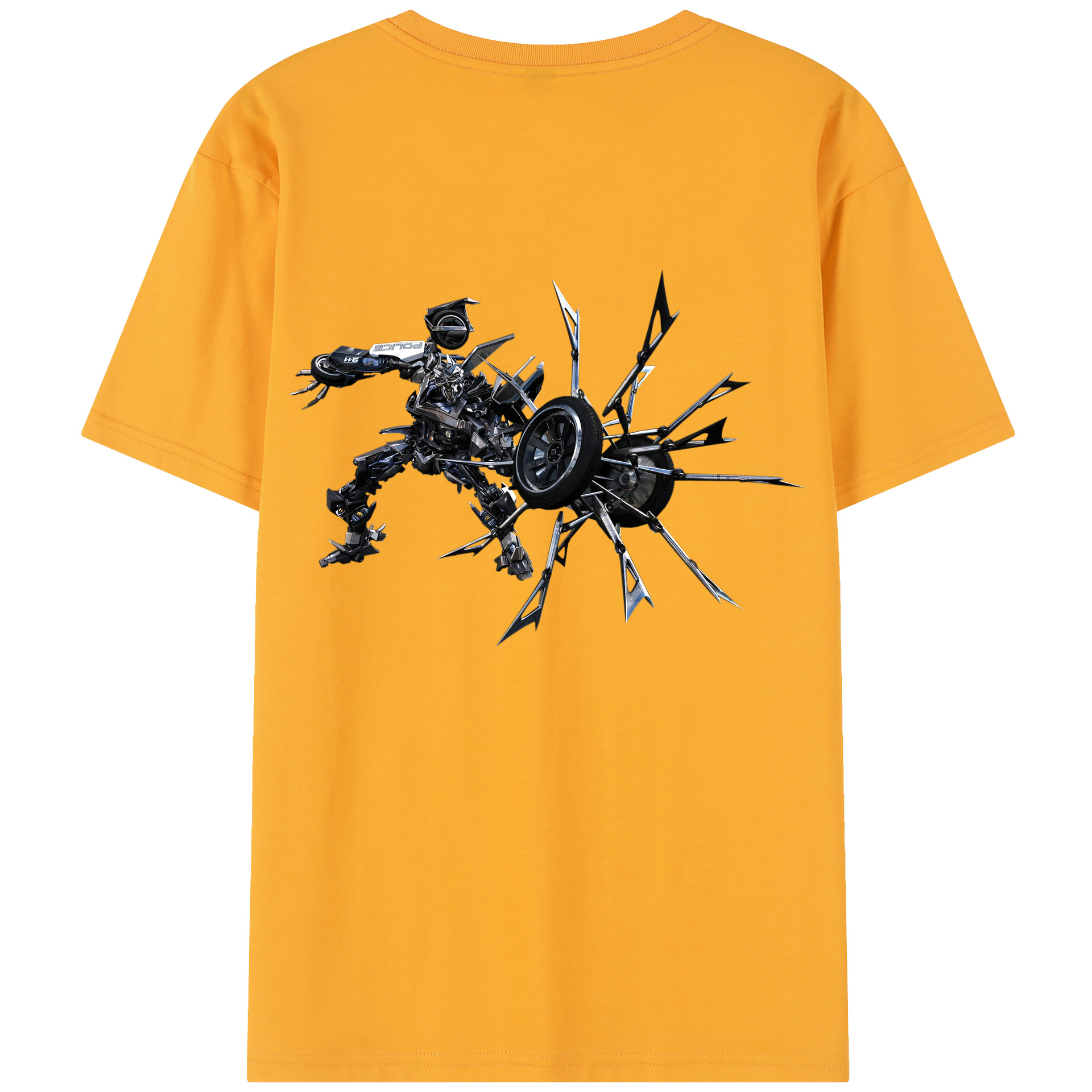 （画像用）  綿100％半袖Tシャツ（背面プリント）