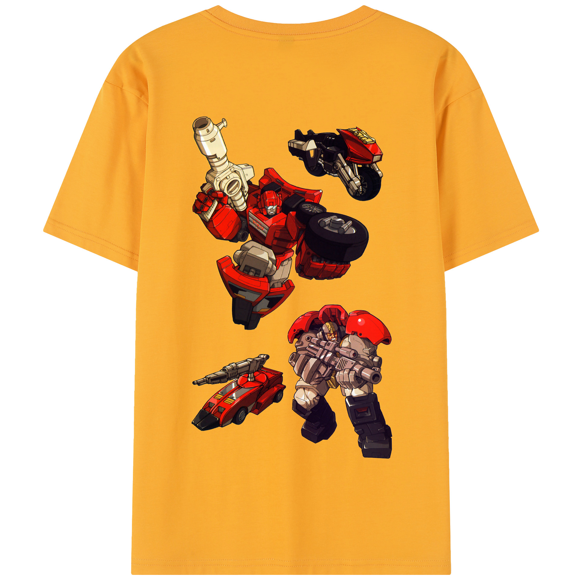 （画像用）  綿100％半袖Tシャツ（背面プリント）