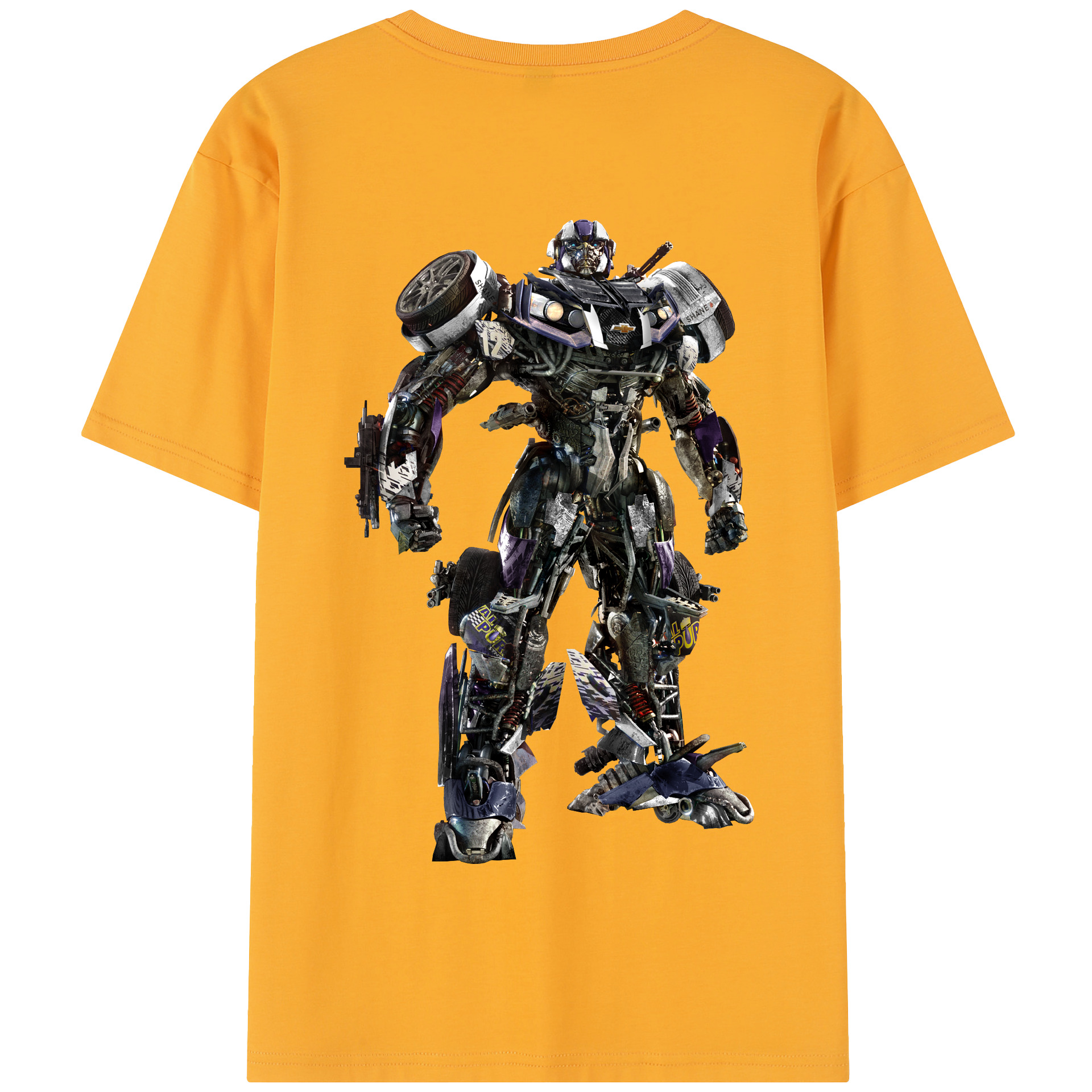 （画像用）  綿100％半袖Tシャツ（背面プリント）