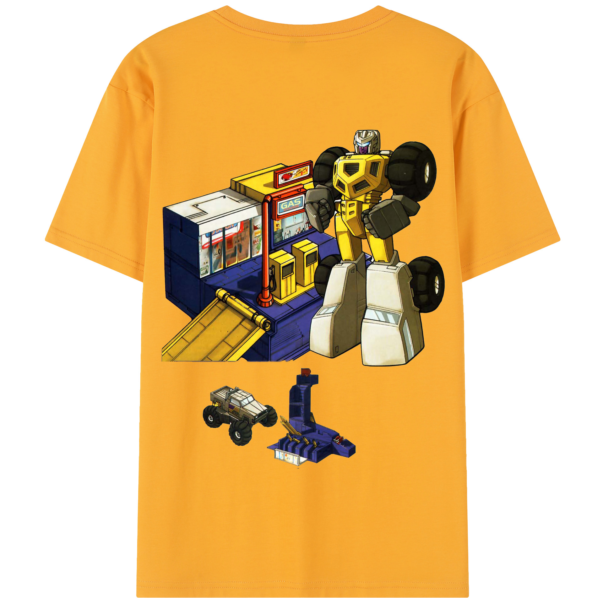 （画像用）  綿100％半袖Tシャツ（背面プリント）