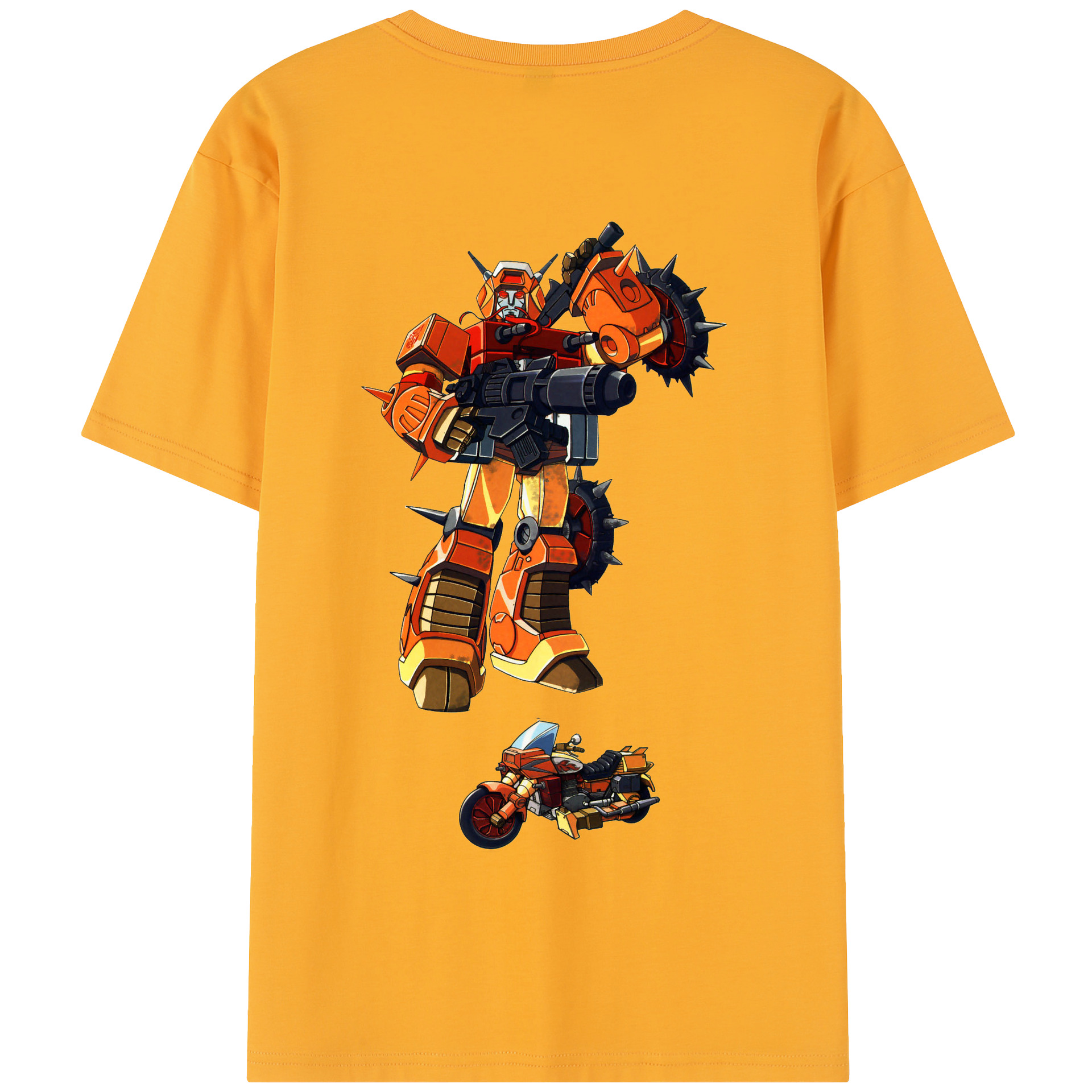 （画像用）  綿100％半袖Tシャツ（背面プリント）