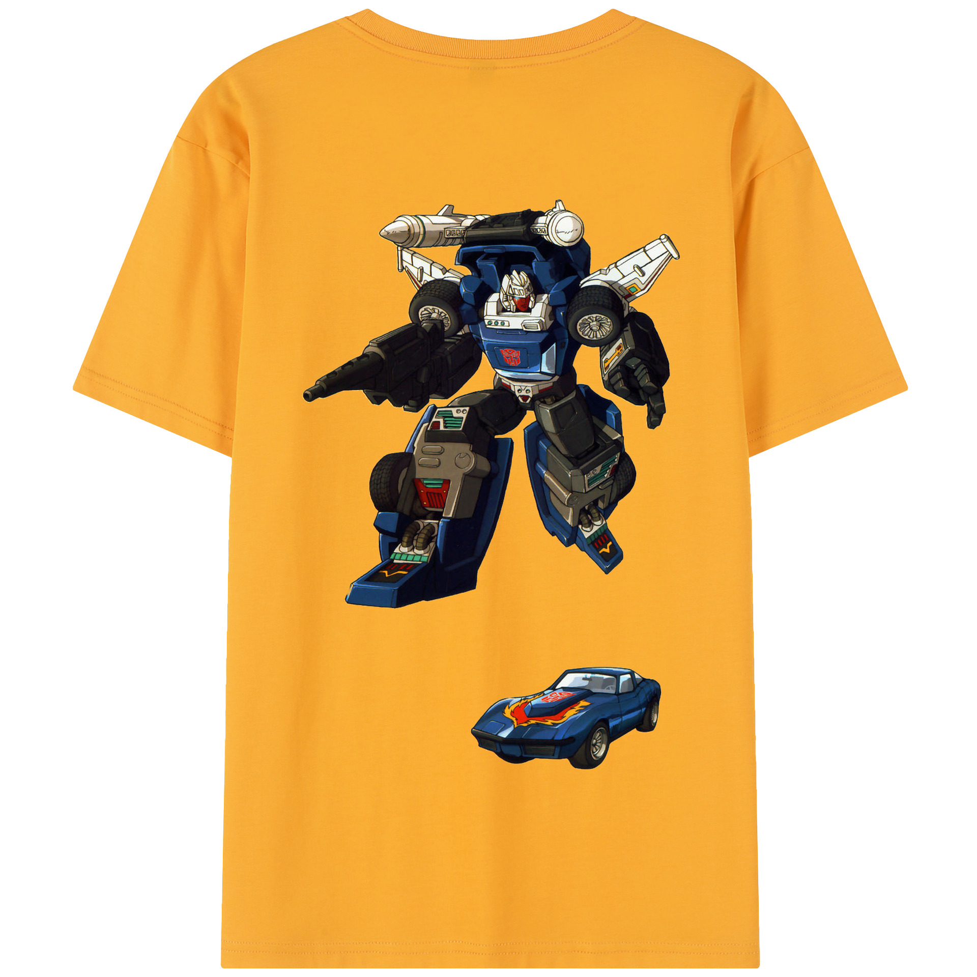 （画像用）  綿100％半袖Tシャツ（背面プリント）