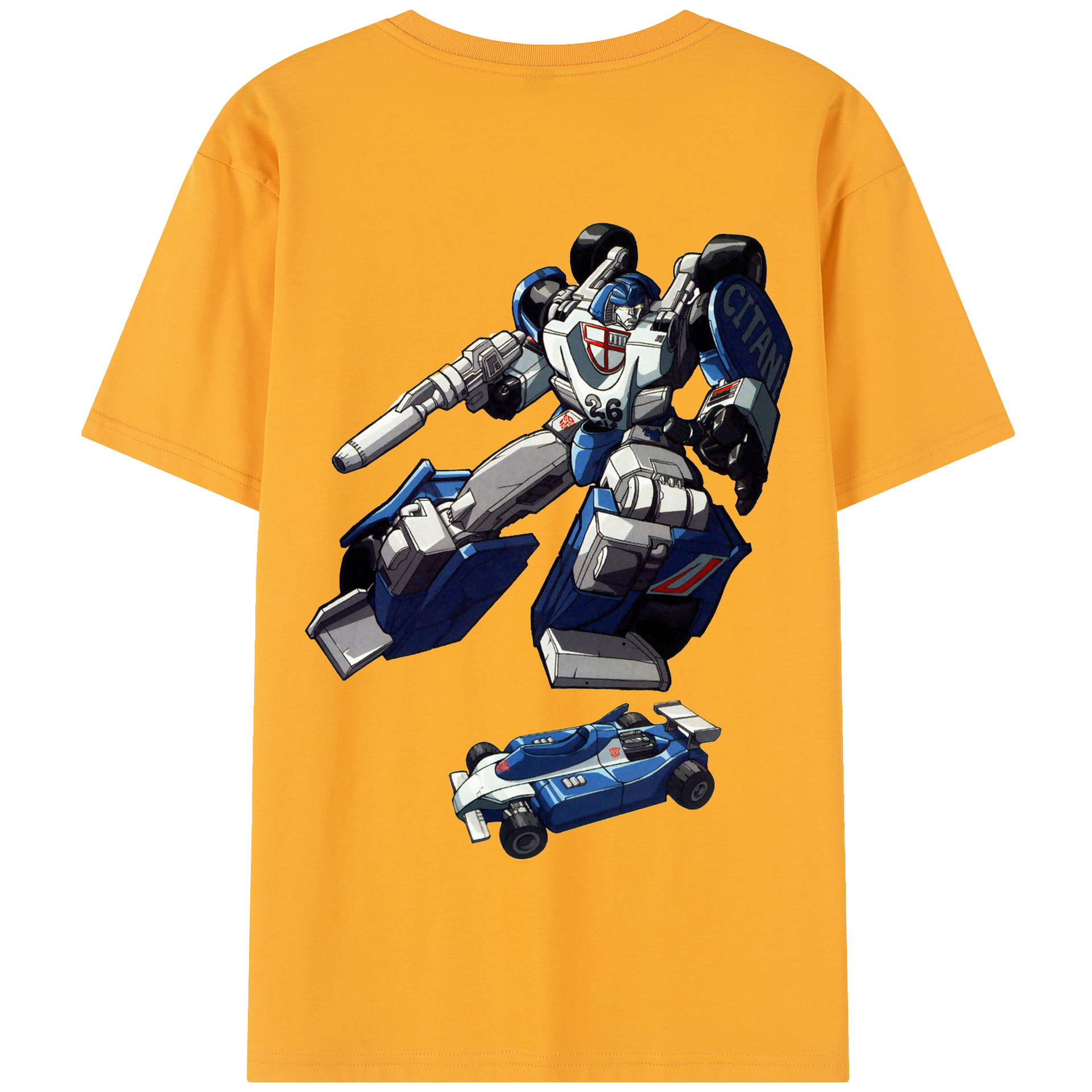 （画像用）  綿100％半袖Tシャツ（背面プリント）