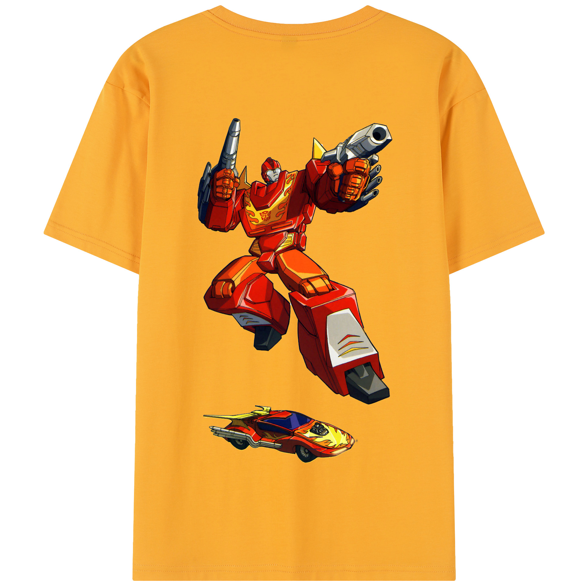 （画像用）  綿100％半袖Tシャツ（背面プリント）