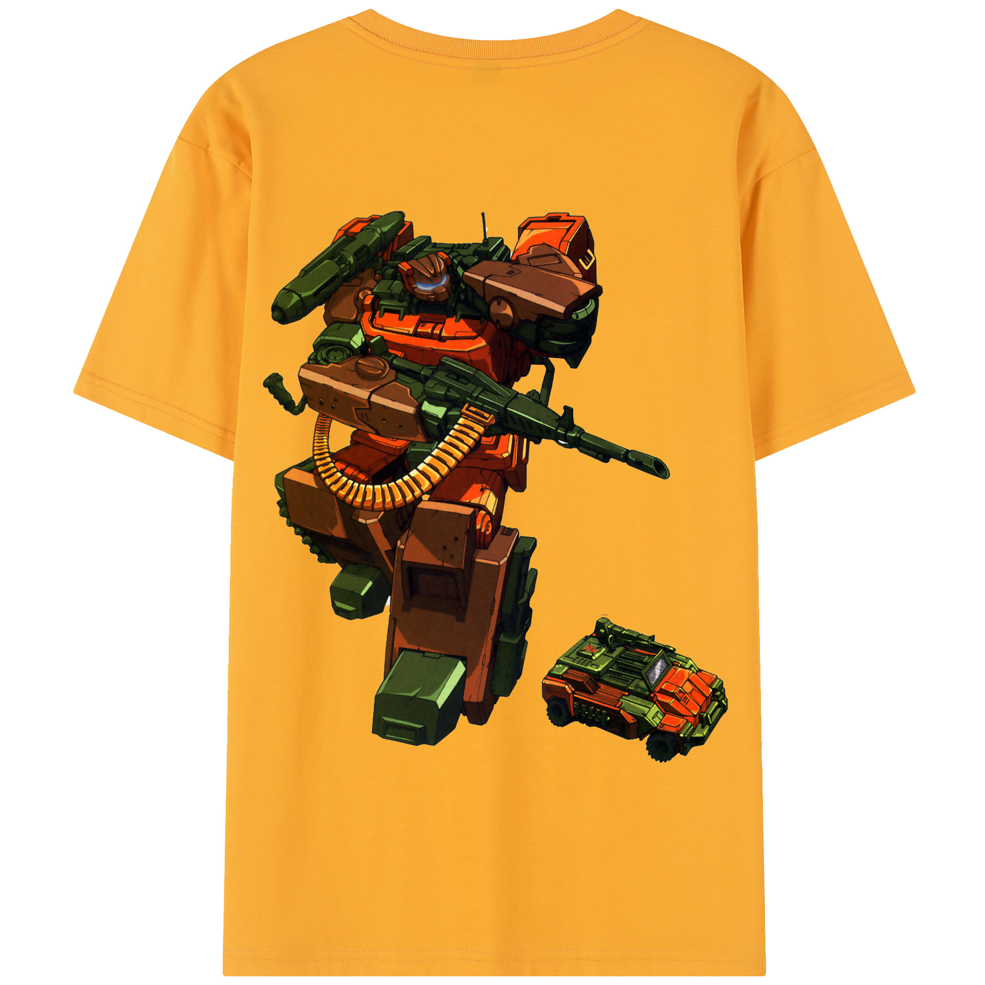 （画像用）  綿100％半袖Tシャツ（背面プリント）