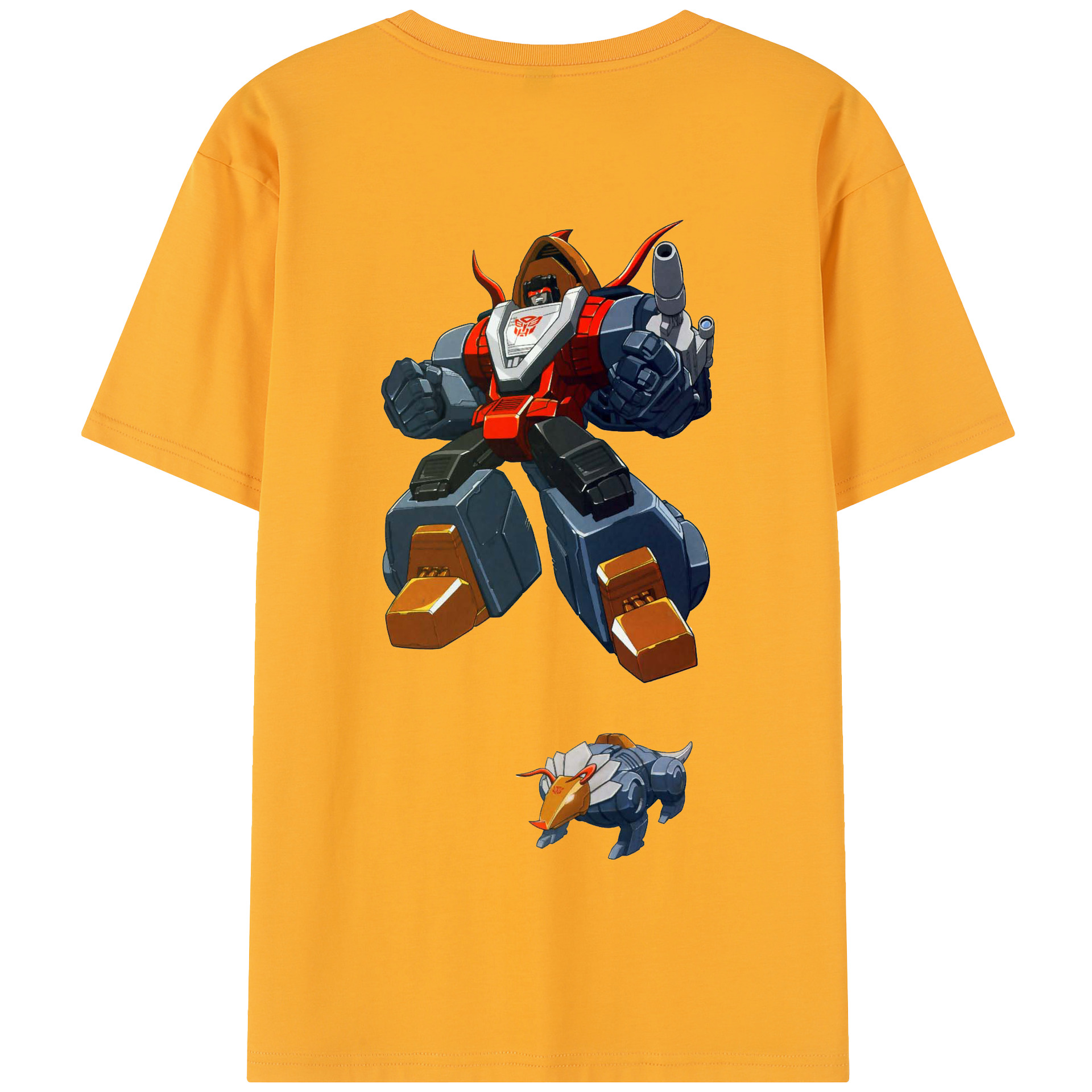 （画像用）  綿100％半袖Tシャツ（背面プリント）