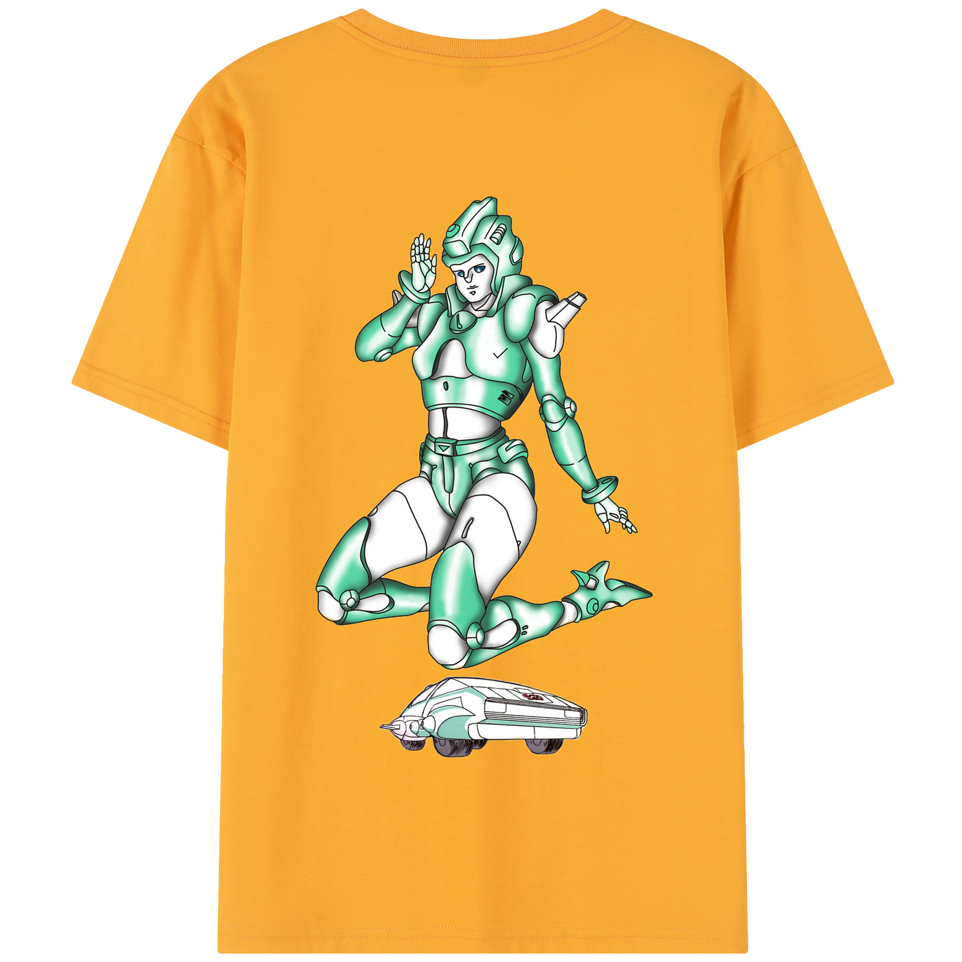 （画像用）  綿100％半袖Tシャツ（背面プリント）