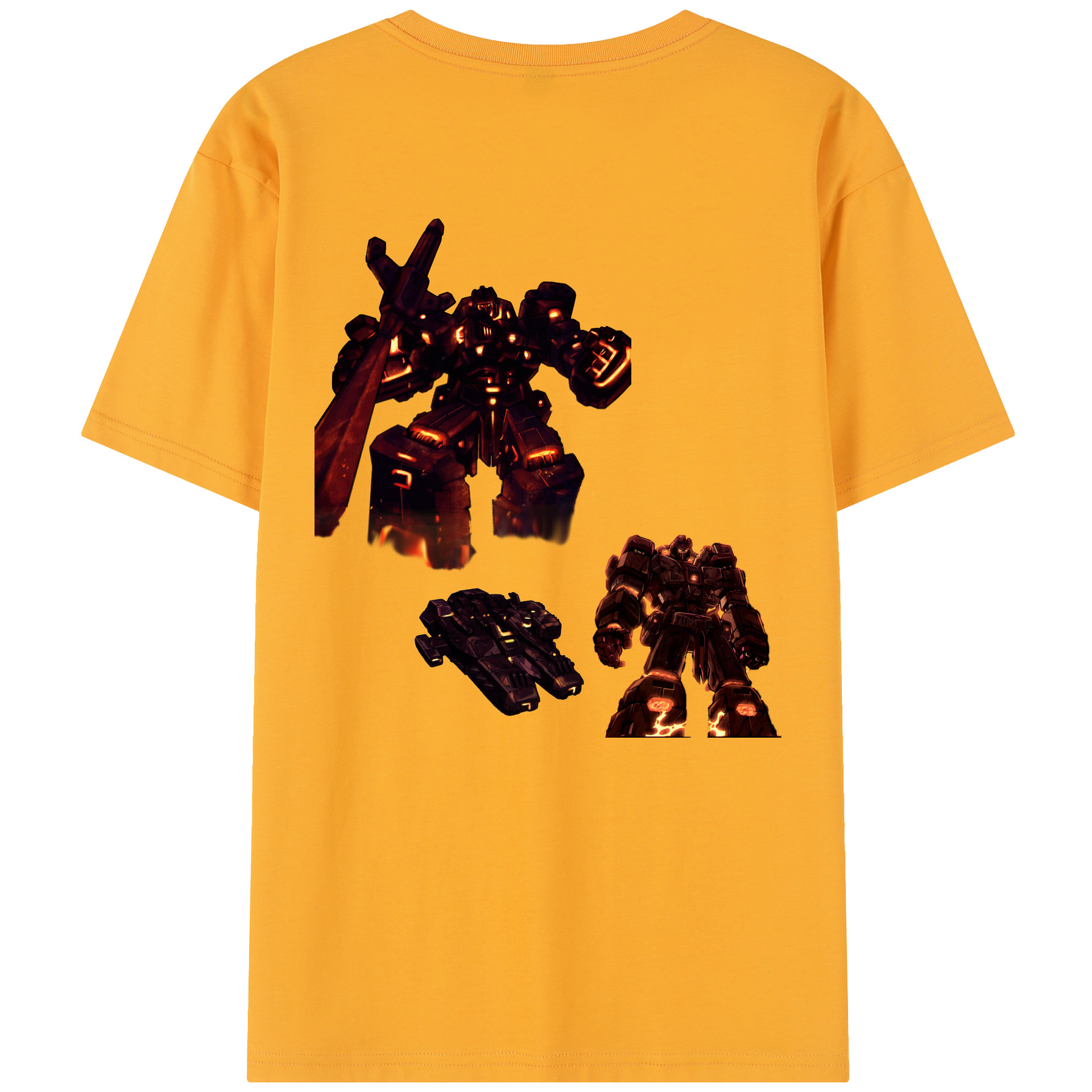 （画像用）  綿100％半袖Tシャツ（背面プリント）