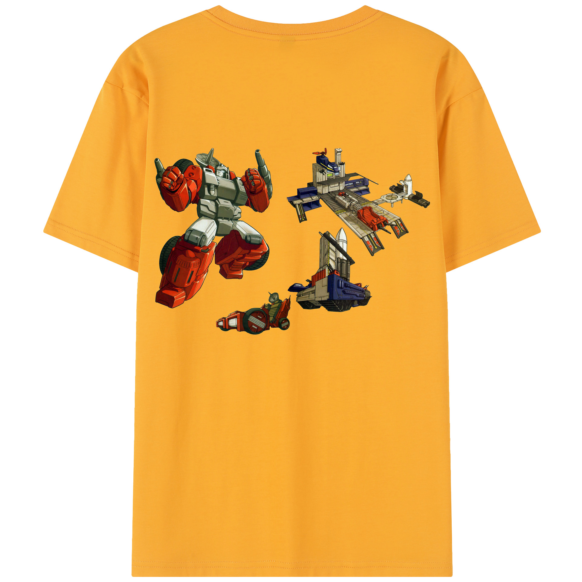 （画像用）  綿100％半袖Tシャツ（背面プリント）