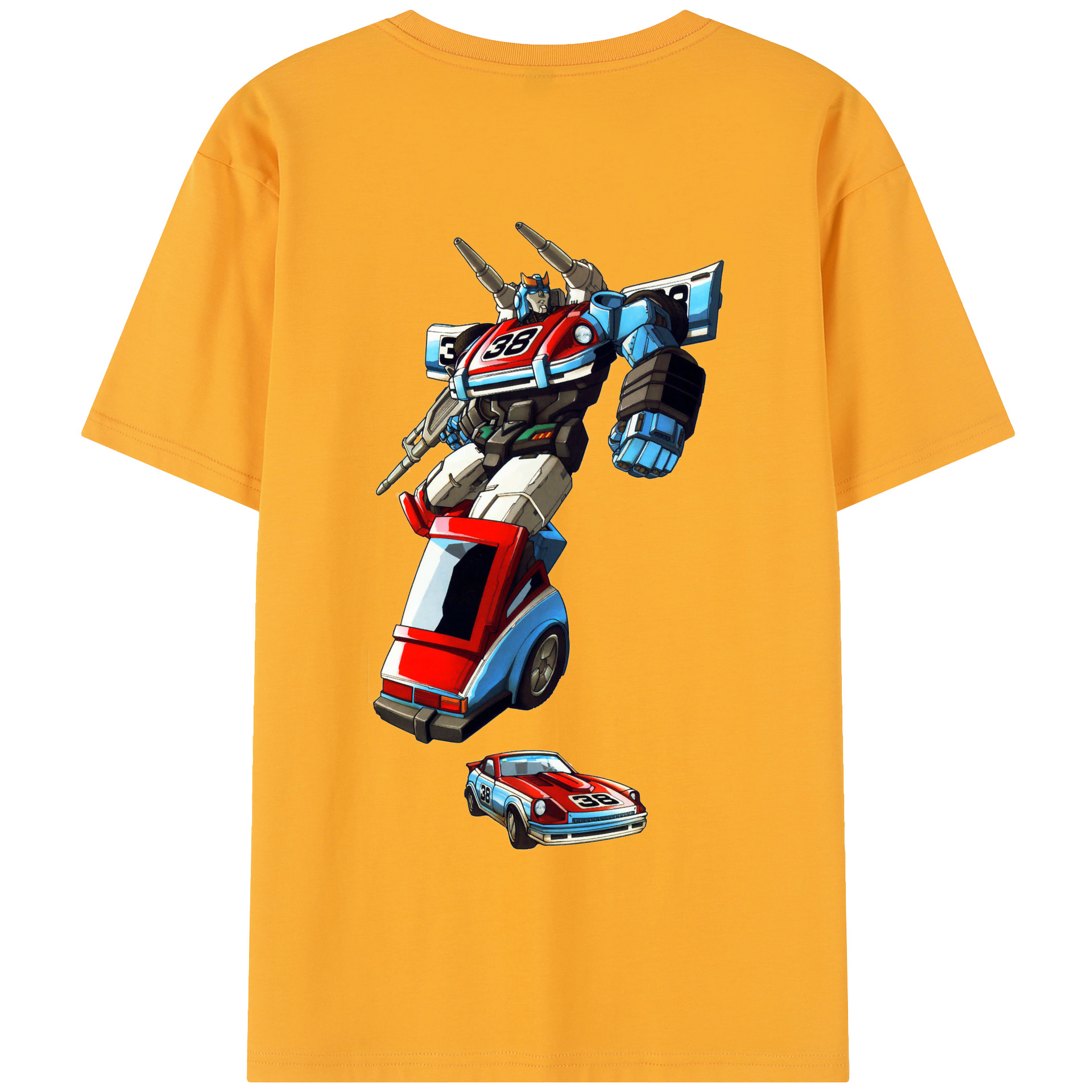 （画像用）  綿100％半袖Tシャツ（背面プリント）