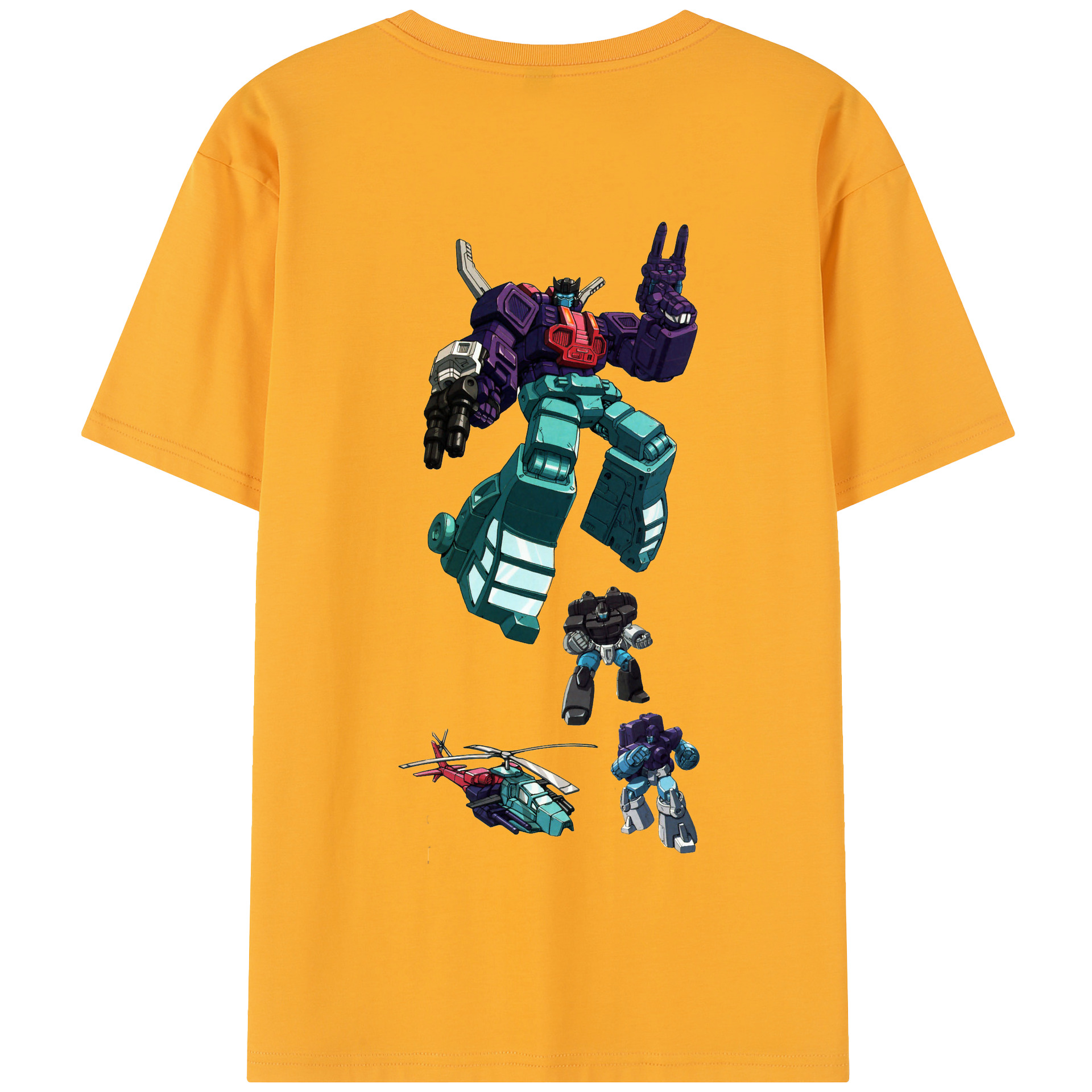 （画像用）  綿100％半袖Tシャツ（背面プリント）