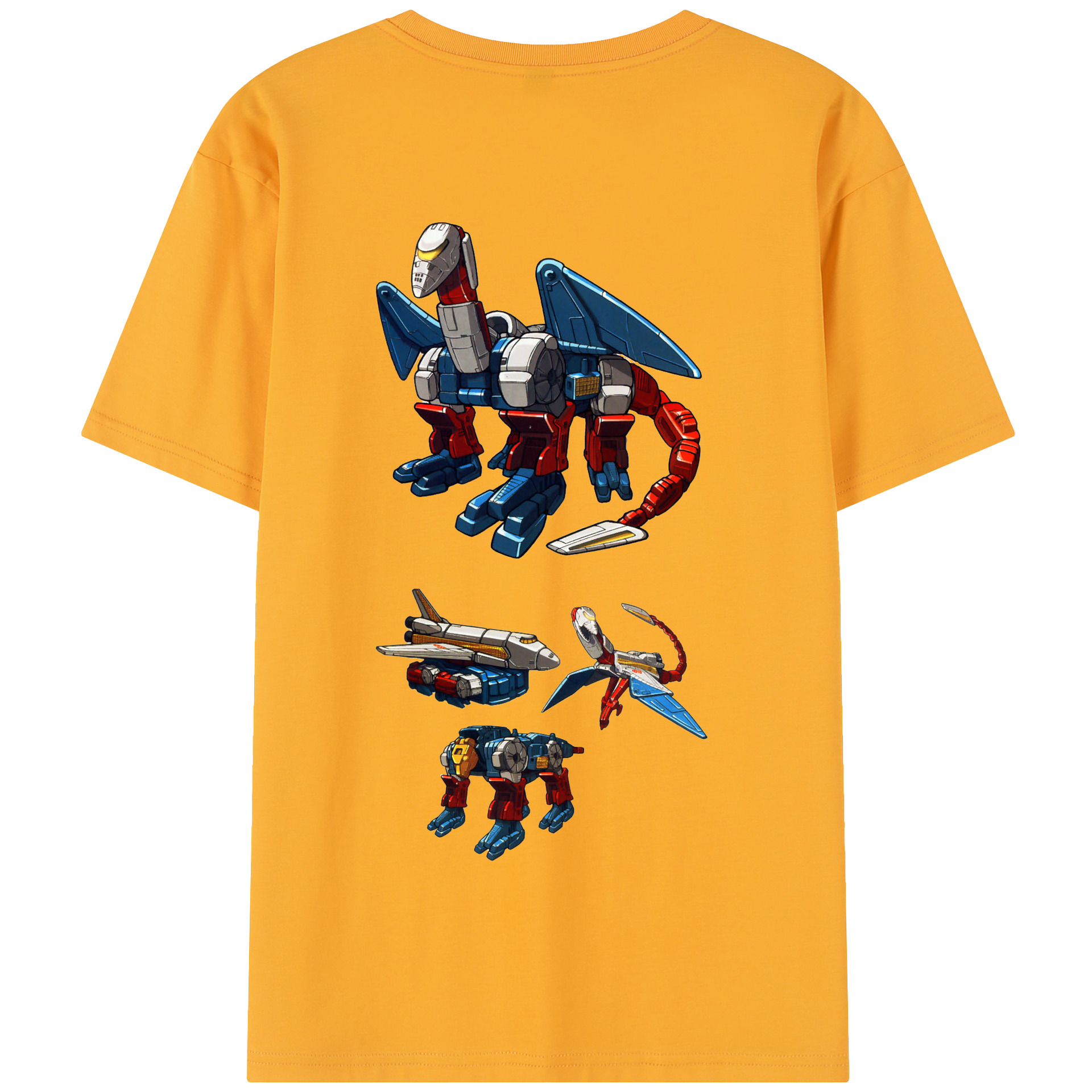 （画像用）  綿100％半袖Tシャツ（背面プリント）