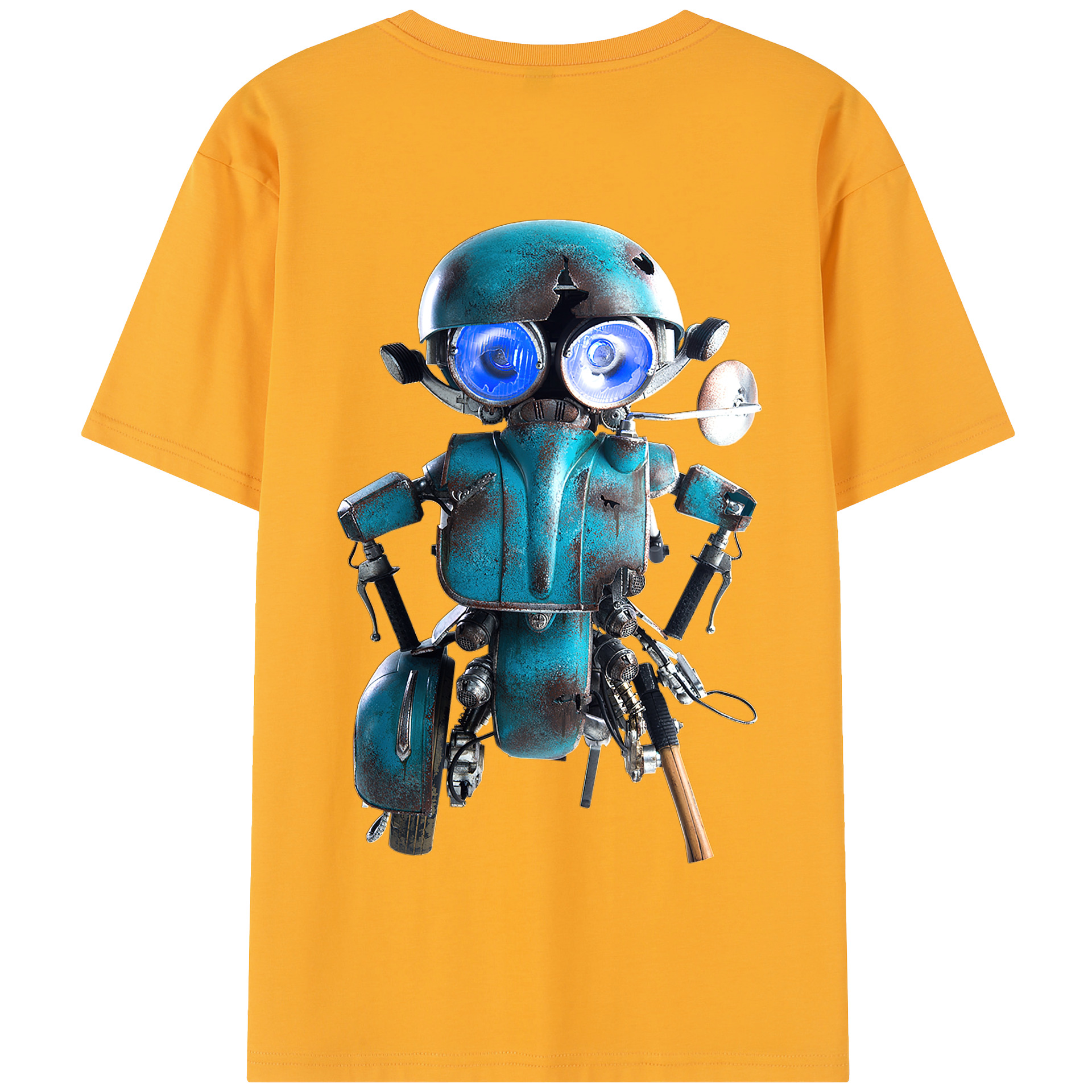 （画像用）  綿100％半袖Tシャツ（背面プリント）