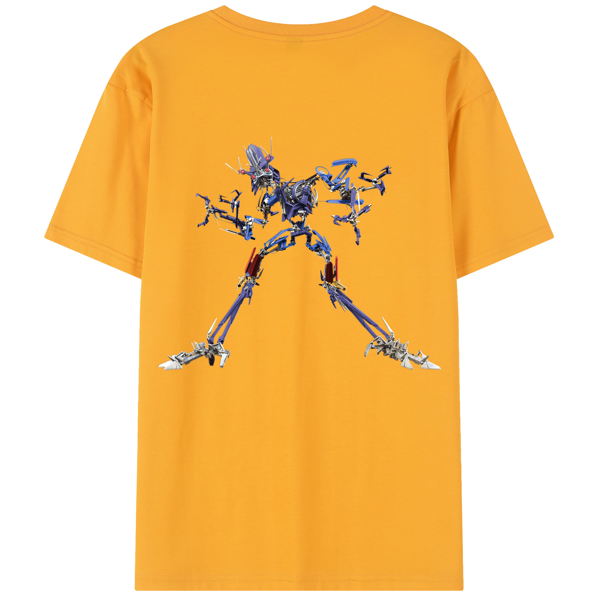 （画像用）  綿100％半袖Tシャツ（背面プリント）