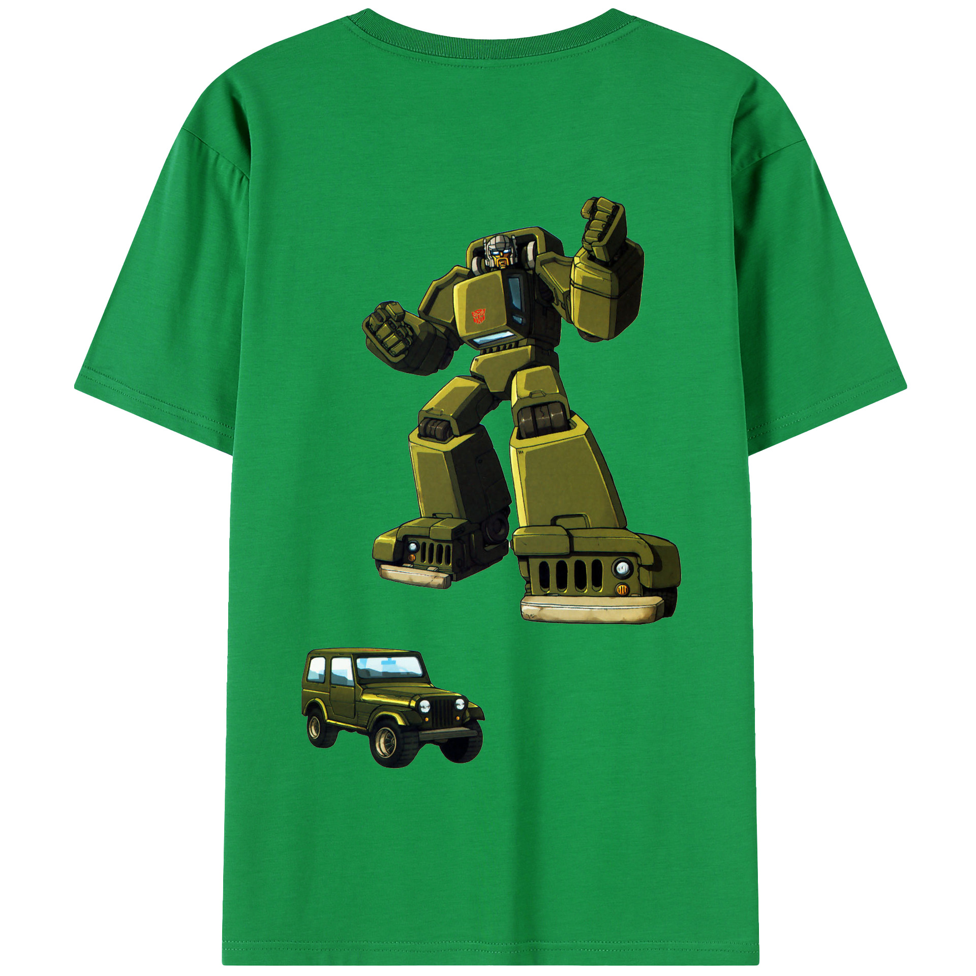 （画像用）  綿100％半袖Tシャツ（背面プリント）