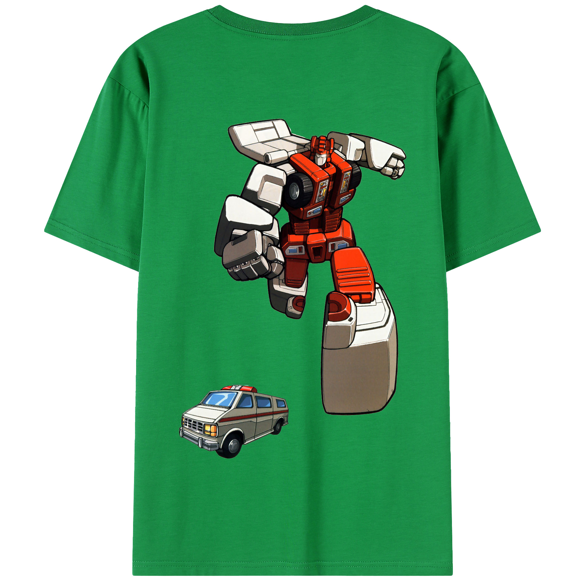 （画像用）  綿100％半袖Tシャツ（背面プリント）