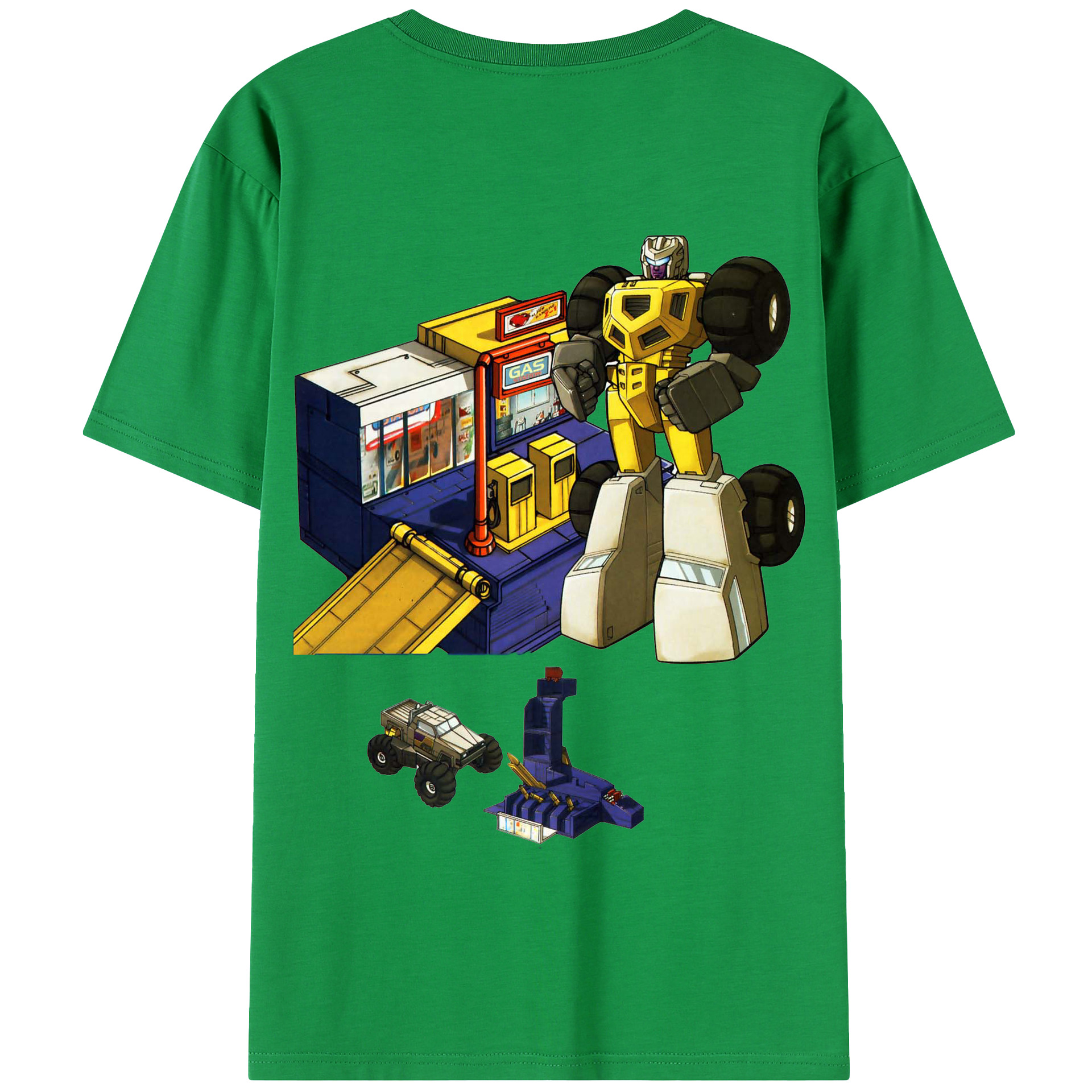 （画像用）  綿100％半袖Tシャツ（背面プリント）