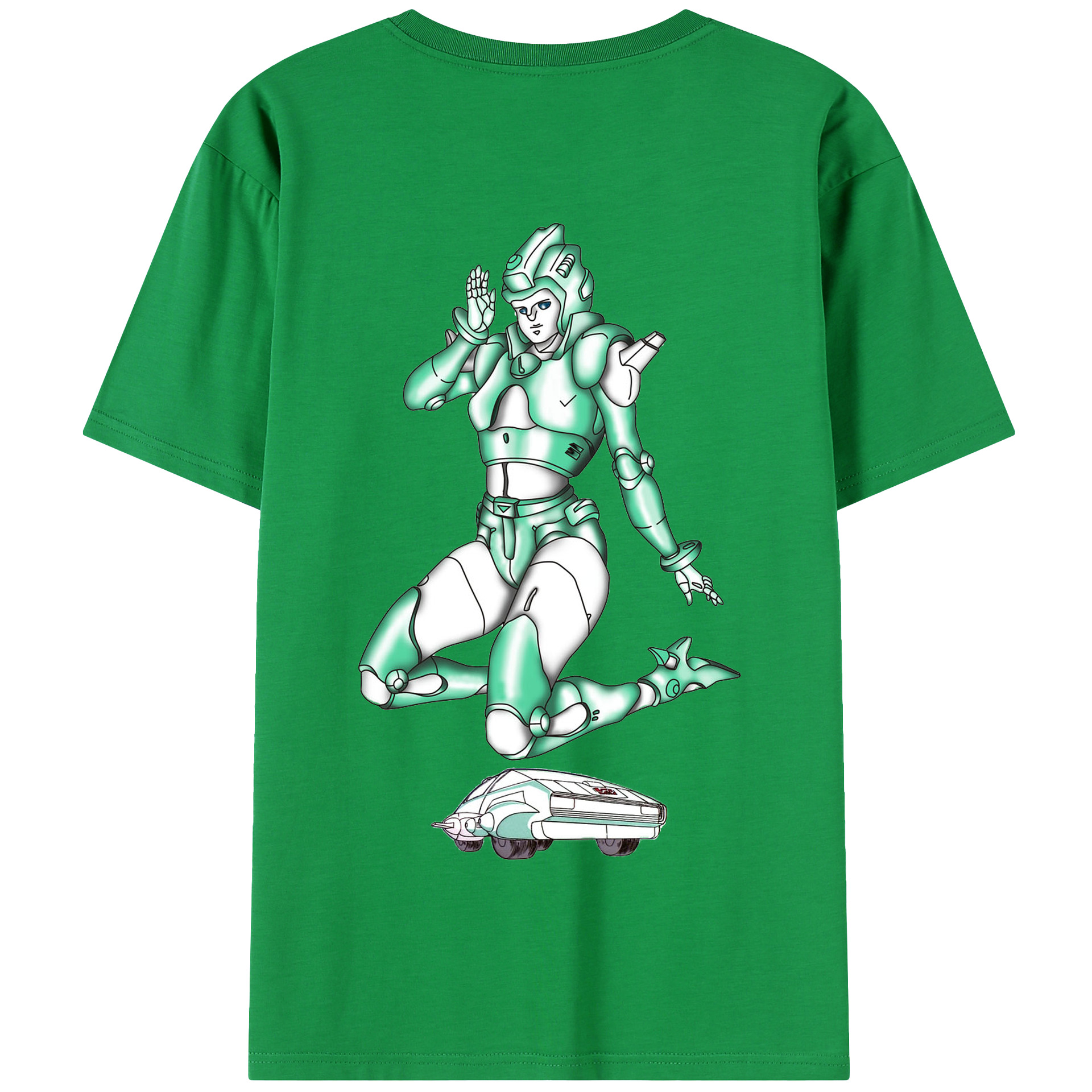 （画像用）  綿100％半袖Tシャツ（背面プリント）