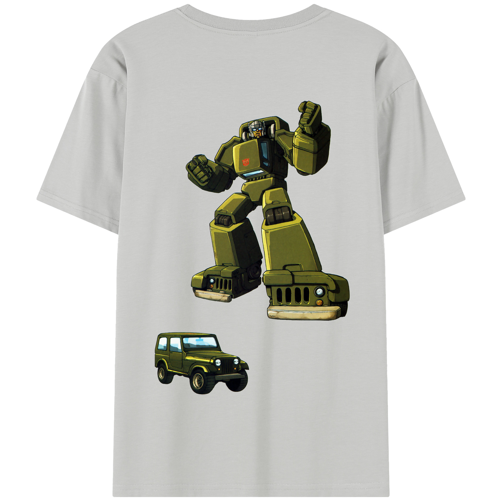 （画像用）  綿100％半袖Tシャツ（背面プリント）