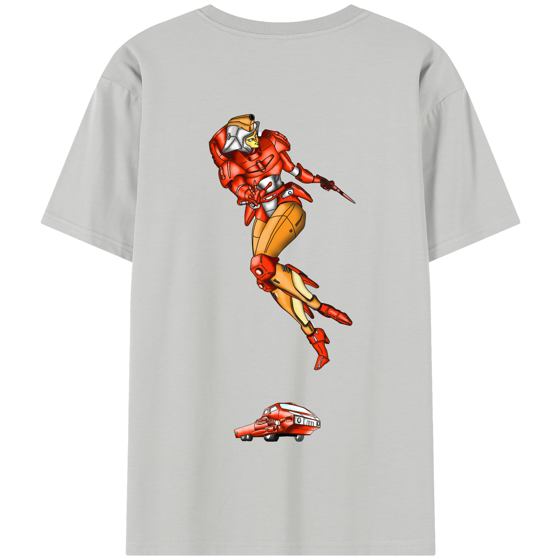 （画像用）  綿100％半袖Tシャツ（背面プリント）