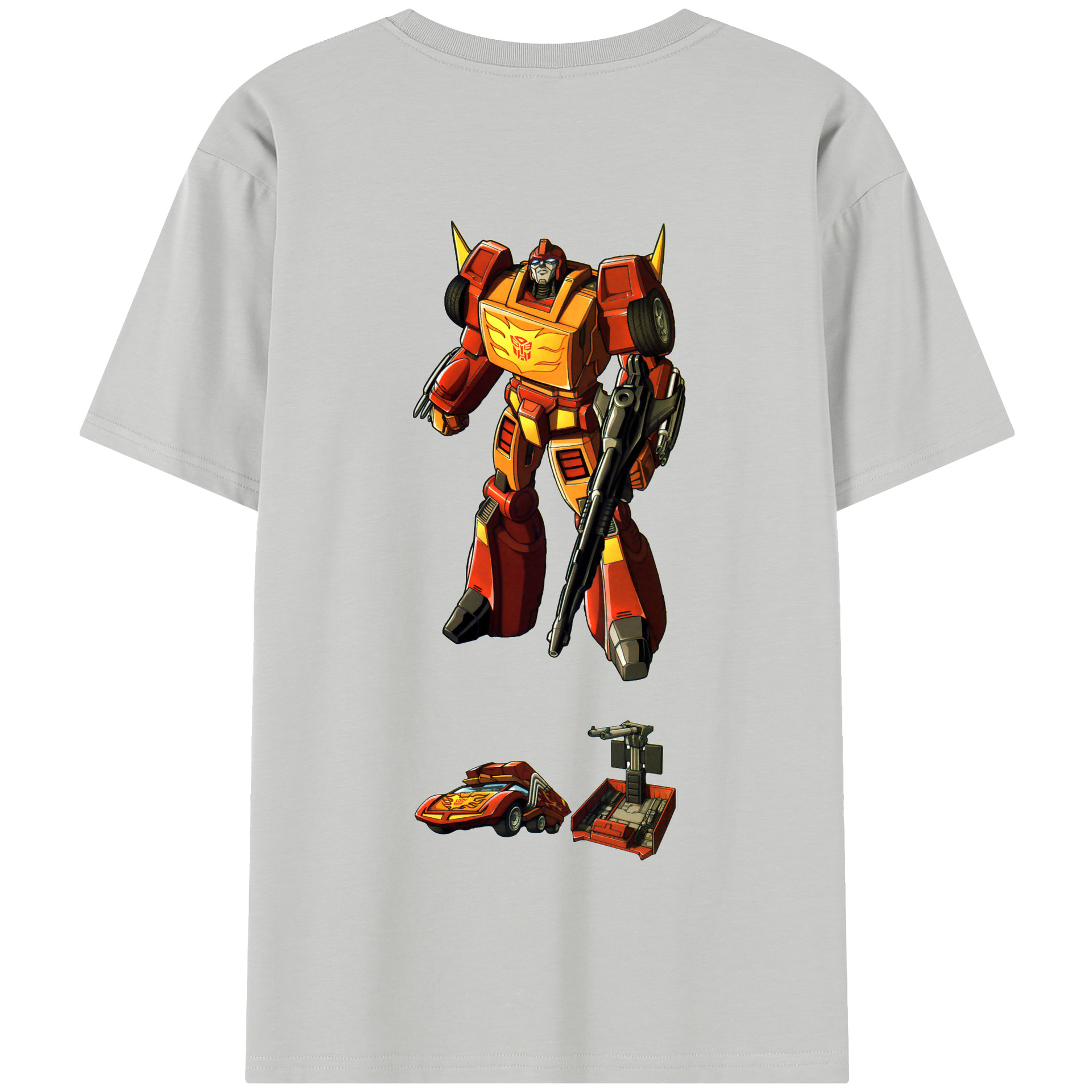 （画像用）  綿100％半袖Tシャツ（背面プリント）