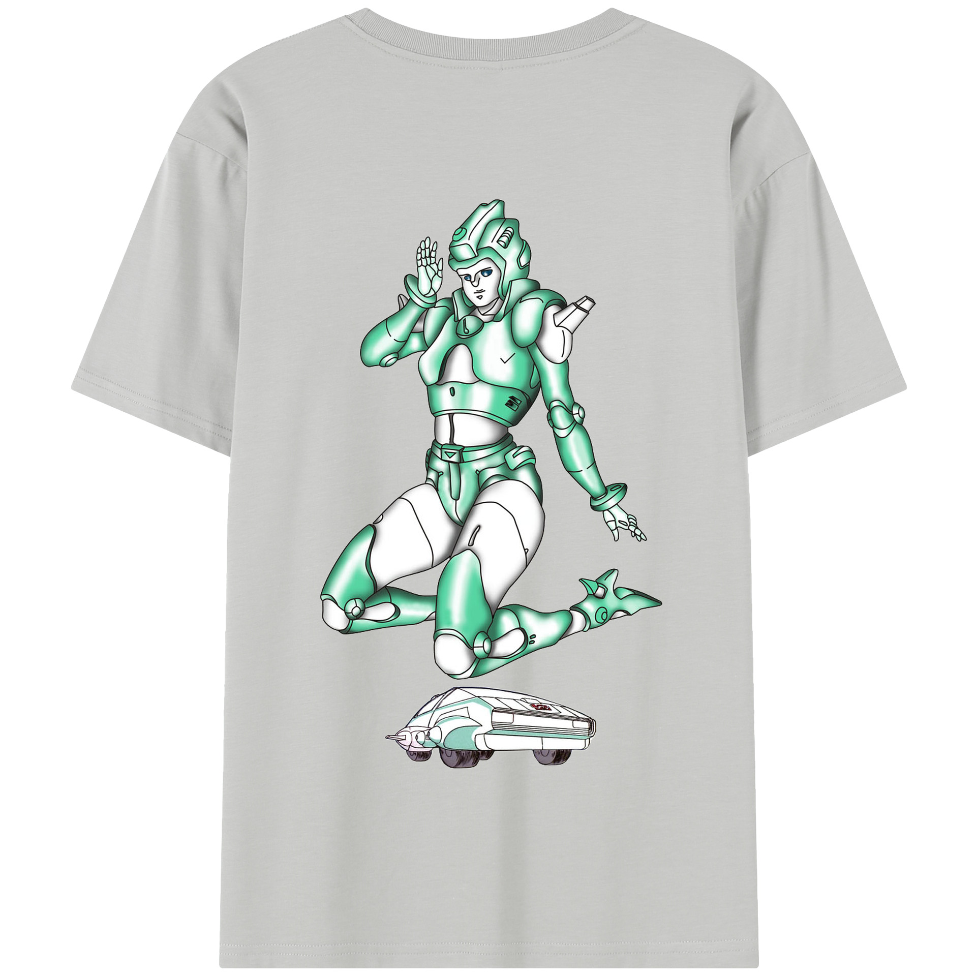 （画像用）  綿100％半袖Tシャツ（背面プリント）