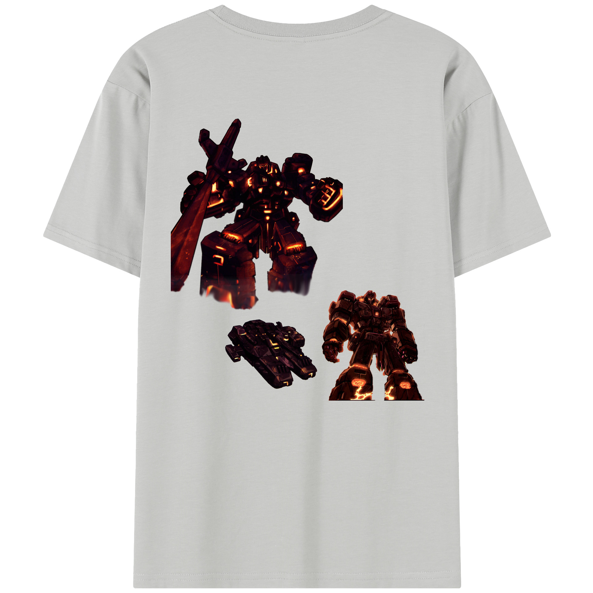 （画像用）  綿100％半袖Tシャツ（背面プリント）