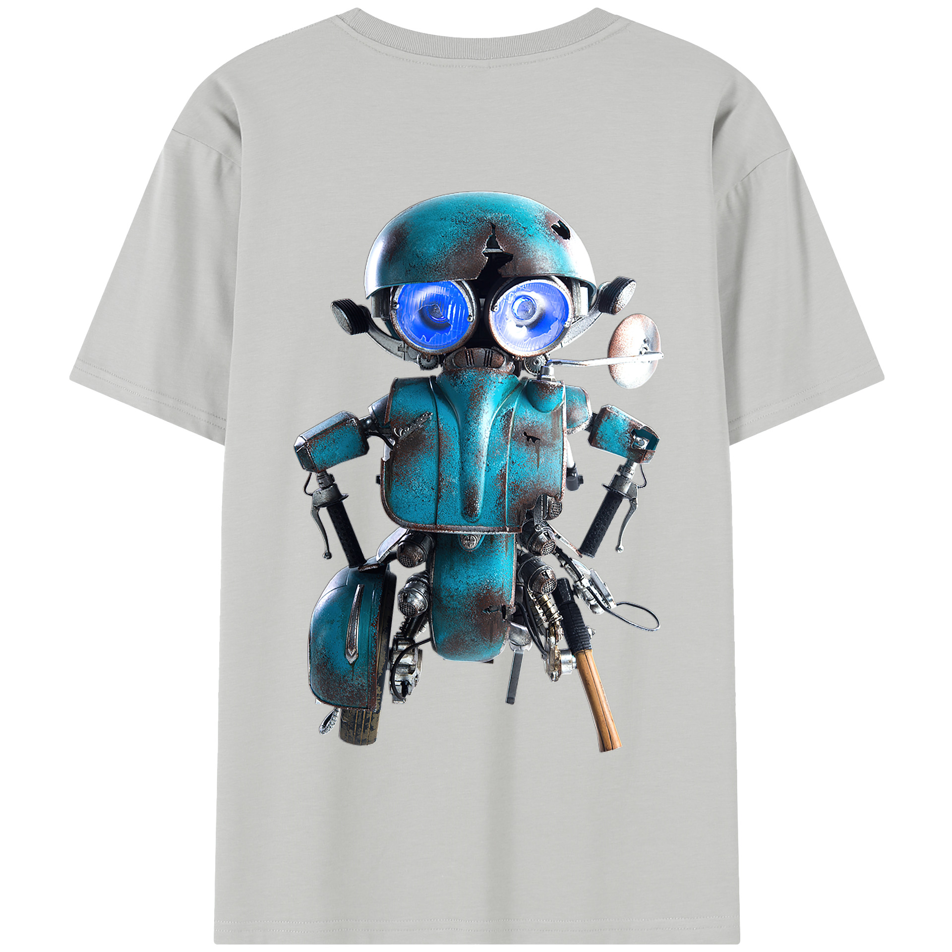 （画像用）  綿100％半袖Tシャツ（背面プリント）