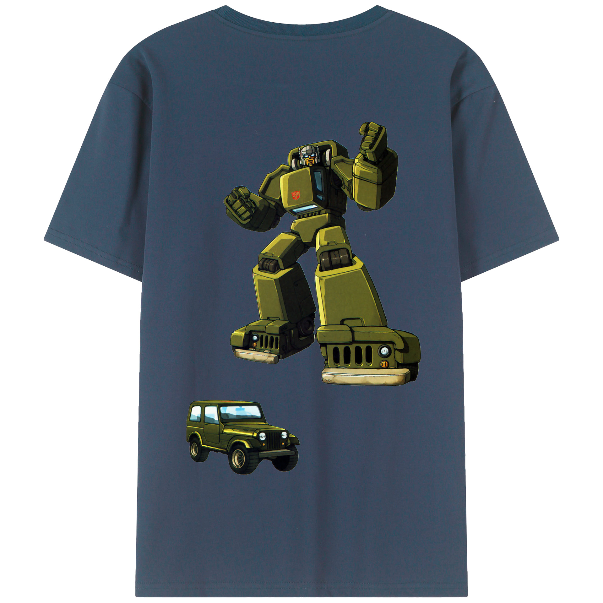 （画像用）  綿100％半袖Tシャツ（背面プリント）