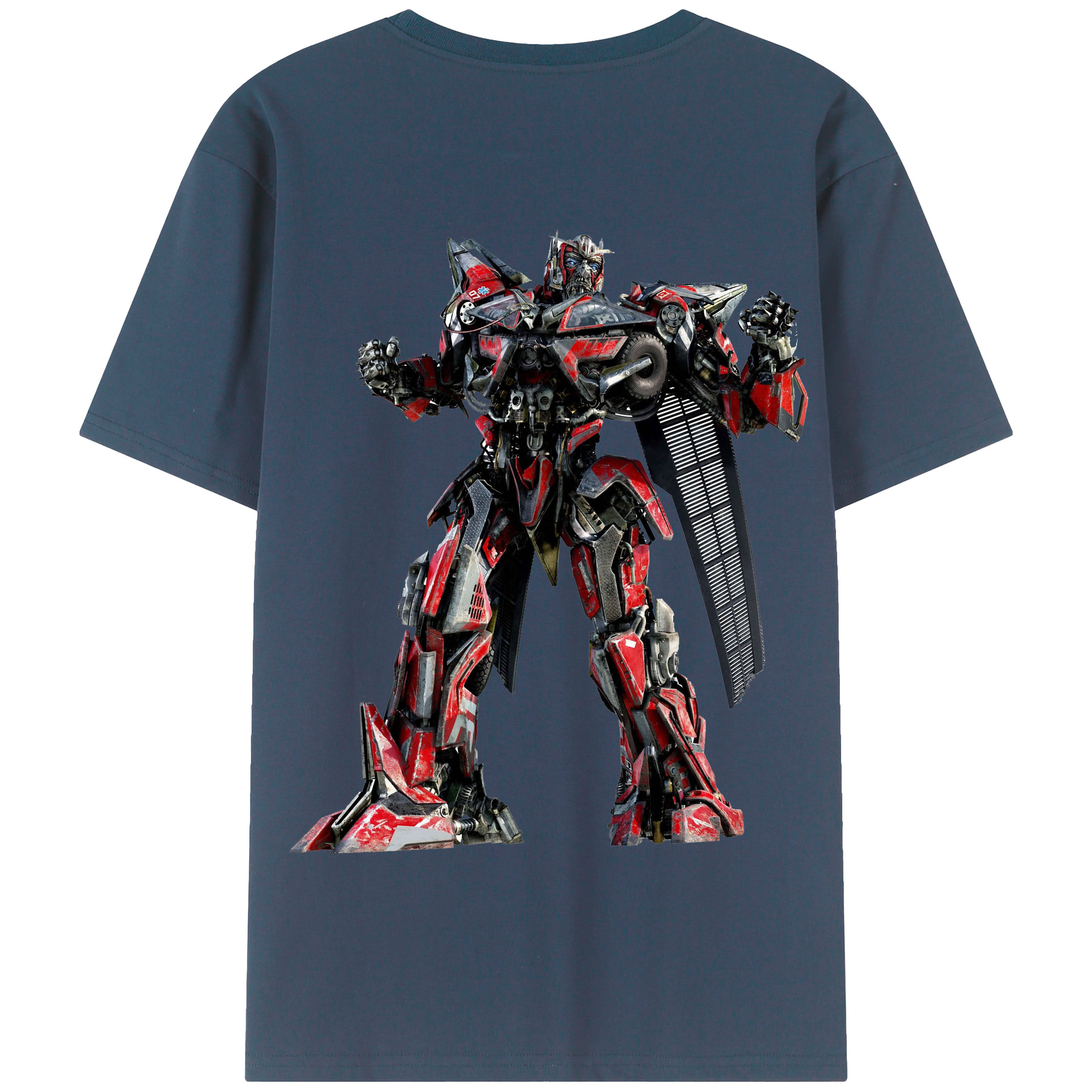 （画像用）  綿100％半袖Tシャツ（背面プリント）