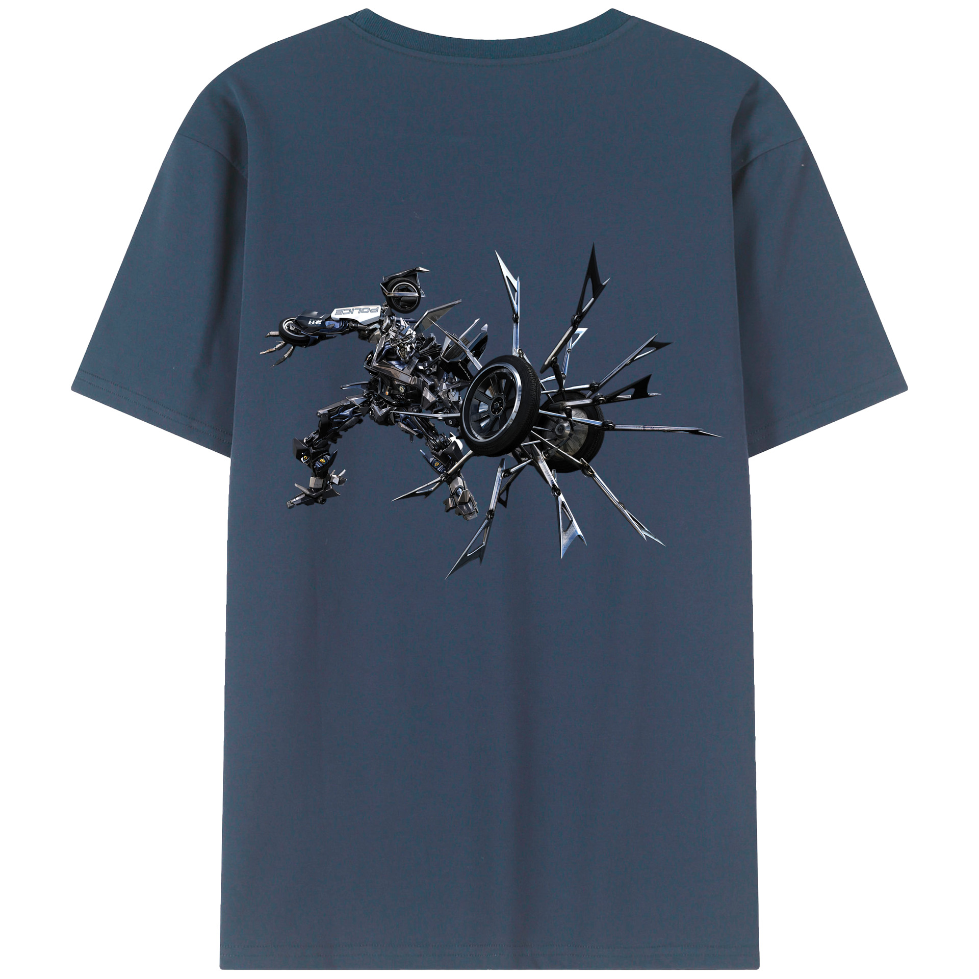 （画像用）  綿100％半袖Tシャツ（背面プリント）