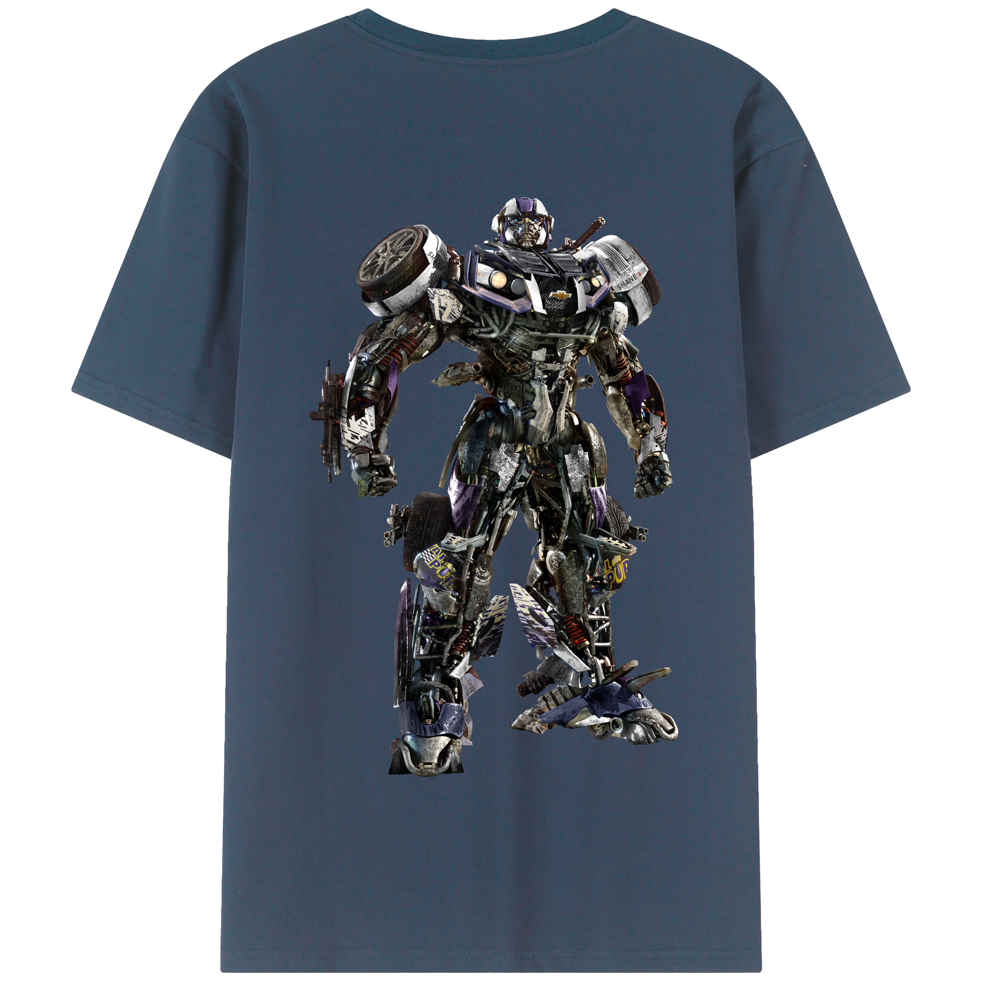 （画像用）  綿100％半袖Tシャツ（背面プリント）