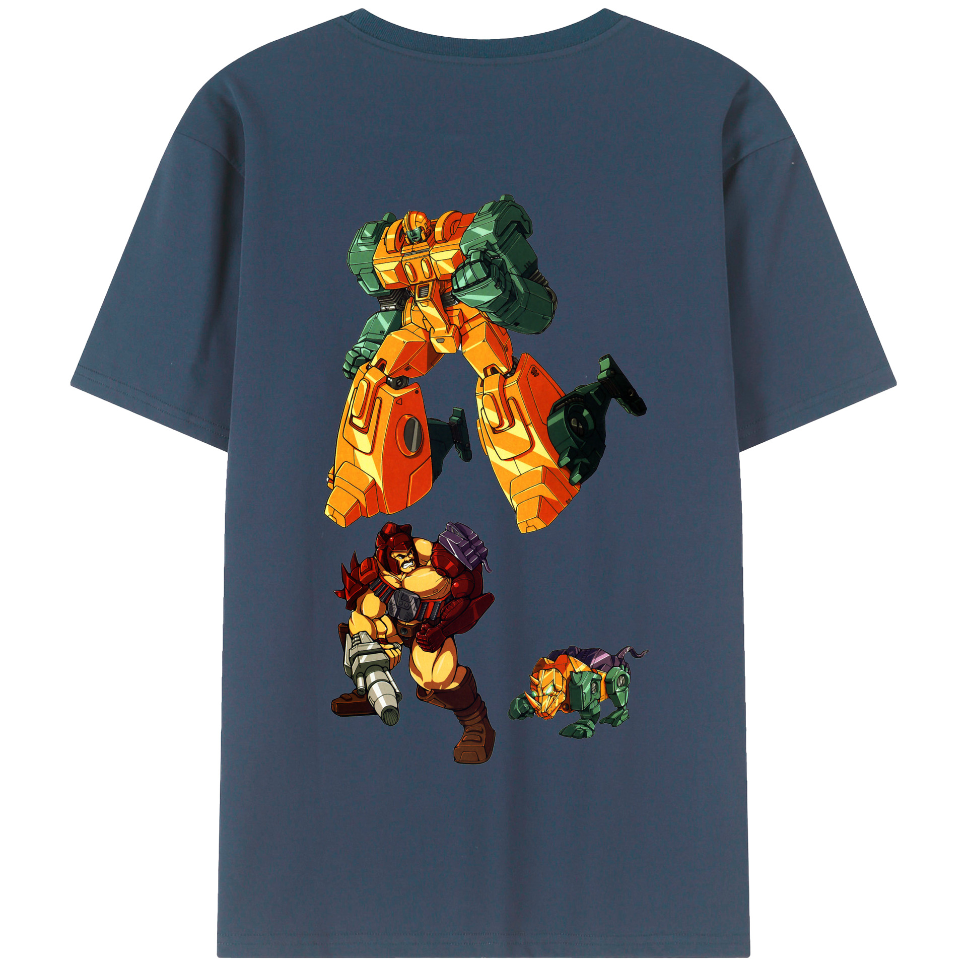 （画像用）  綿100％半袖Tシャツ（背面プリント）