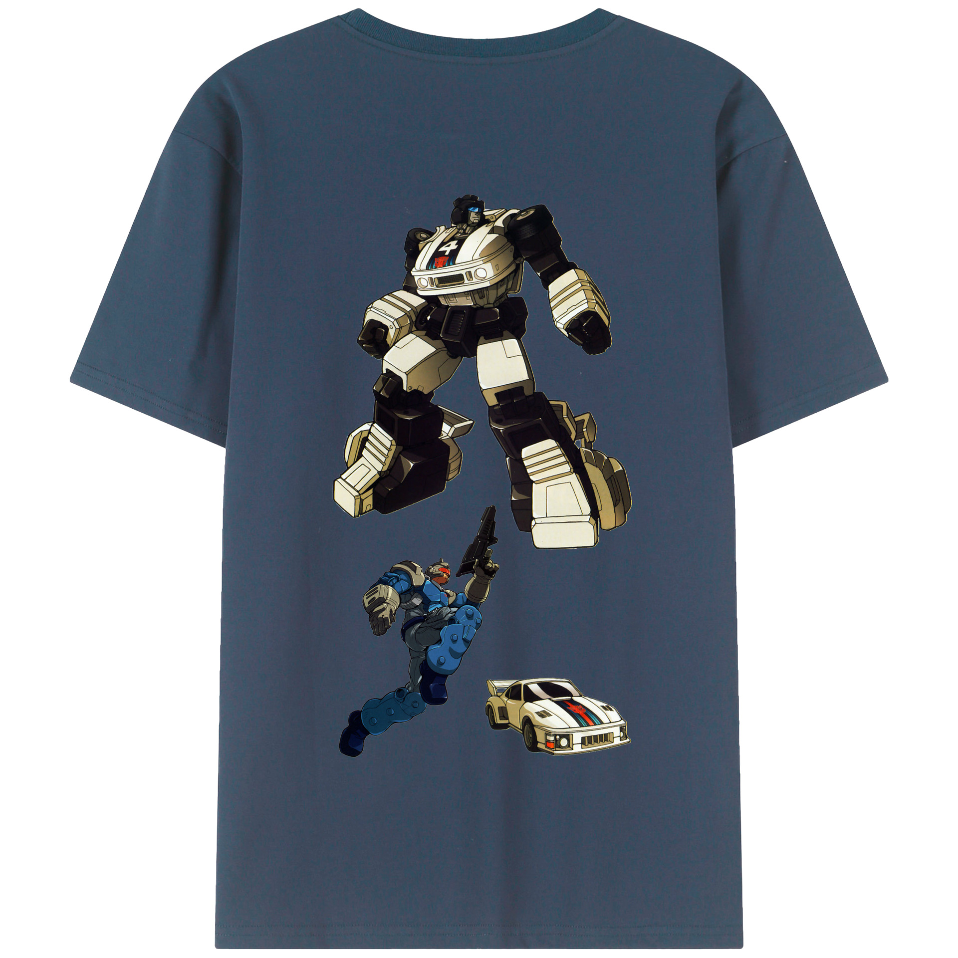 （画像用）  綿100％半袖Tシャツ（背面プリント）