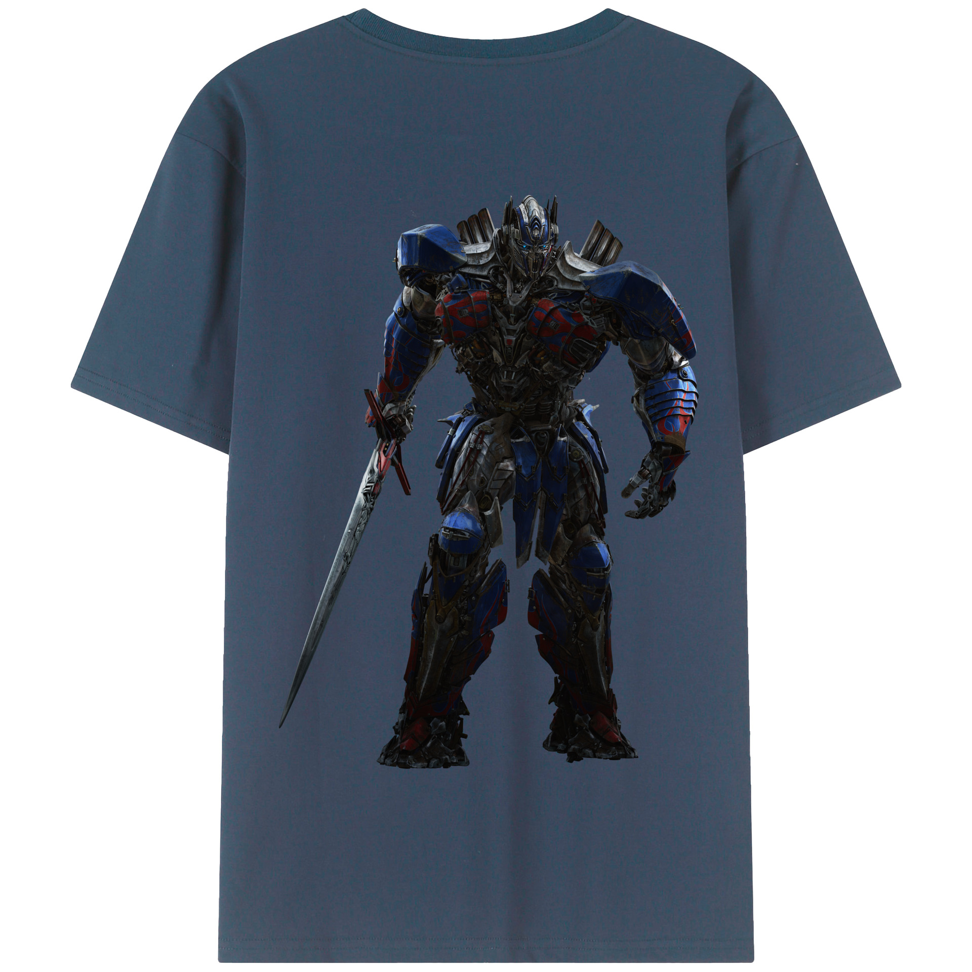 （画像用）  綿100％半袖Tシャツ（背面プリント）