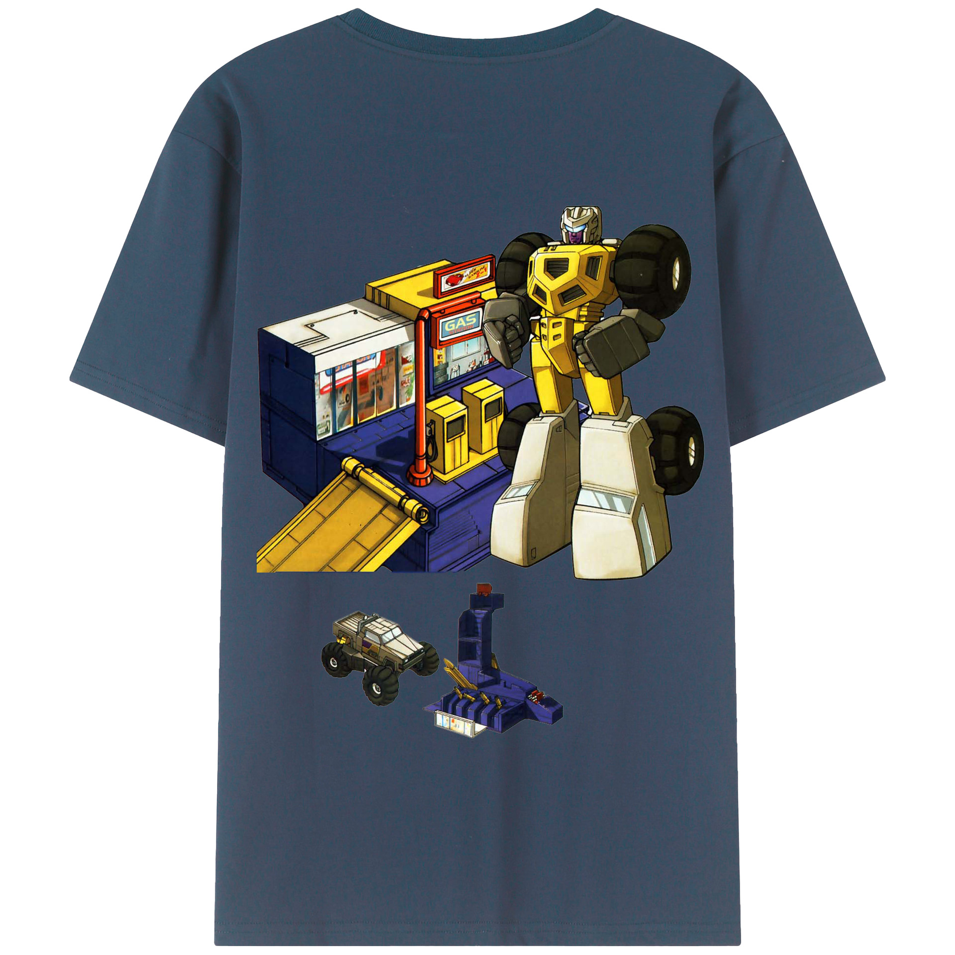 （画像用）  綿100％半袖Tシャツ（背面プリント）